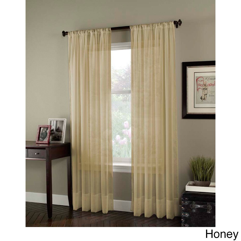 Soho Voile Lightweight Sheer Curtain Panel