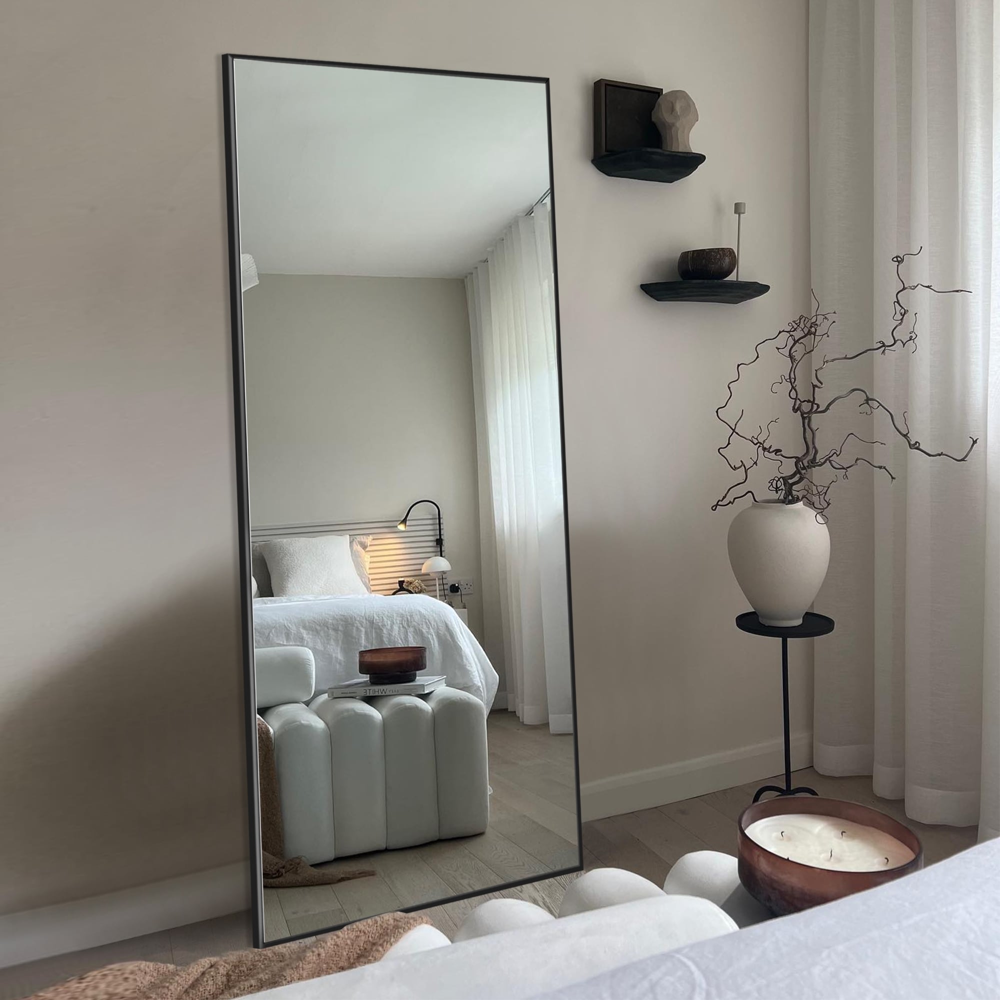 Modern Full Length Floor Mirror Freestanding Mirror