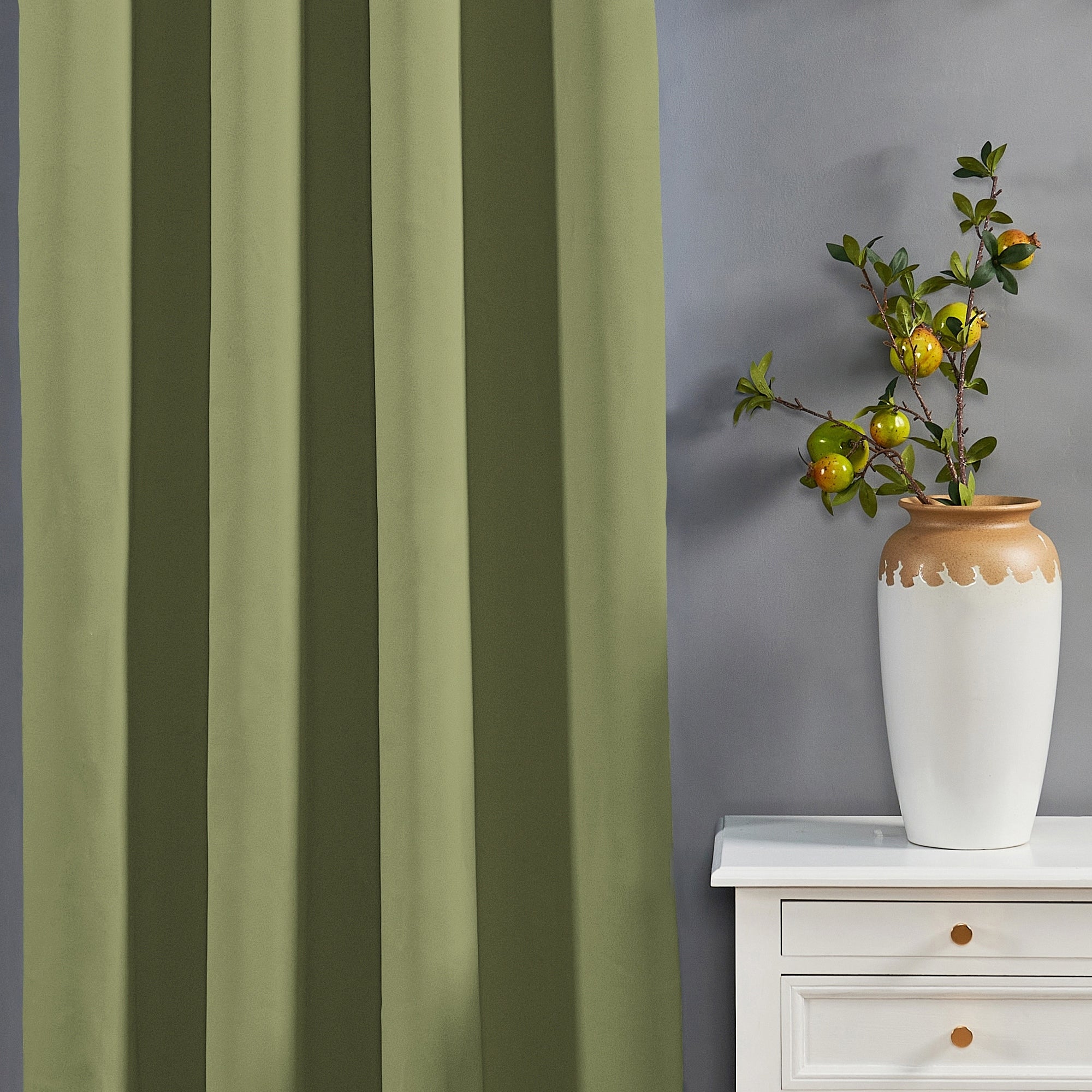 Blackout Window Panel Curtain Set (2 Panels and 2 matching Tie Backs)