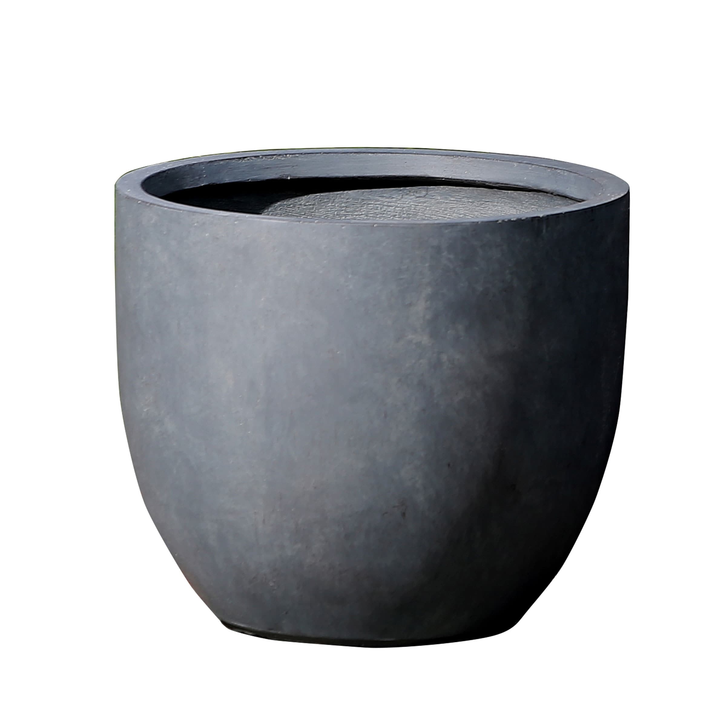 Tapered Round MgO Planter, Indoor and Outdoor