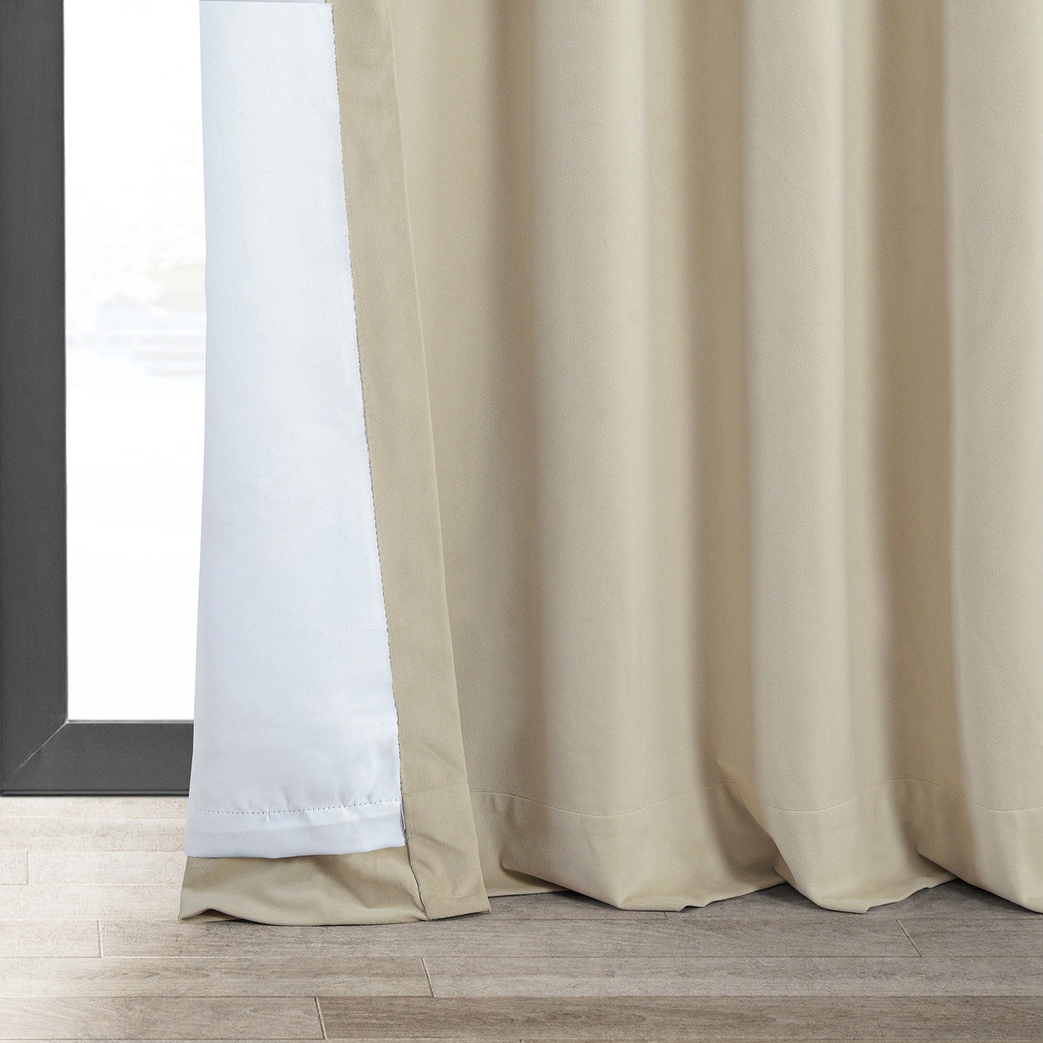 Exclusive Fabrics Signature Blackout Velvet Curtain (1 Panel)