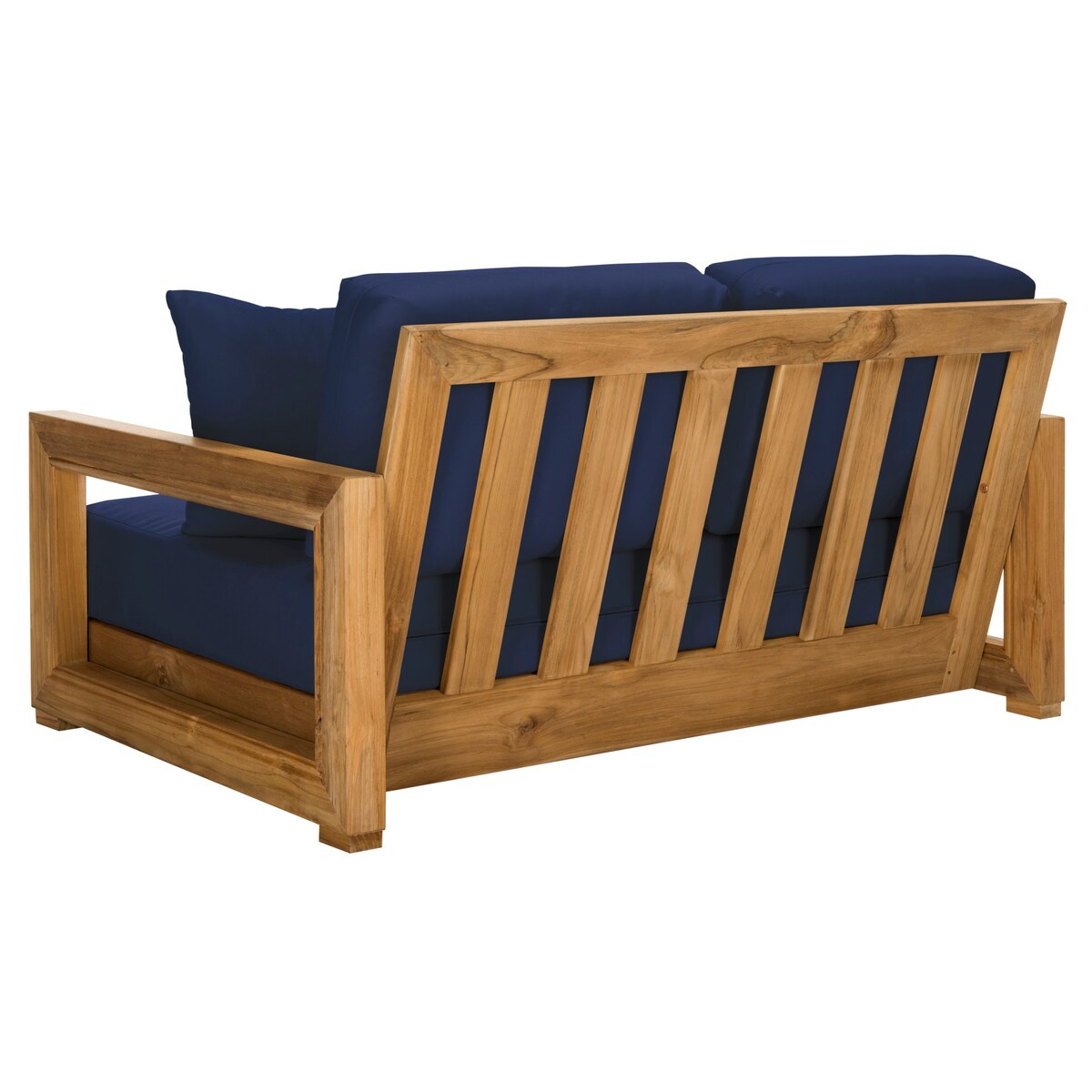 SAFAVIEH Couture Montford Teak 2-Seat Bench Casing - 48Wx29Dx1H