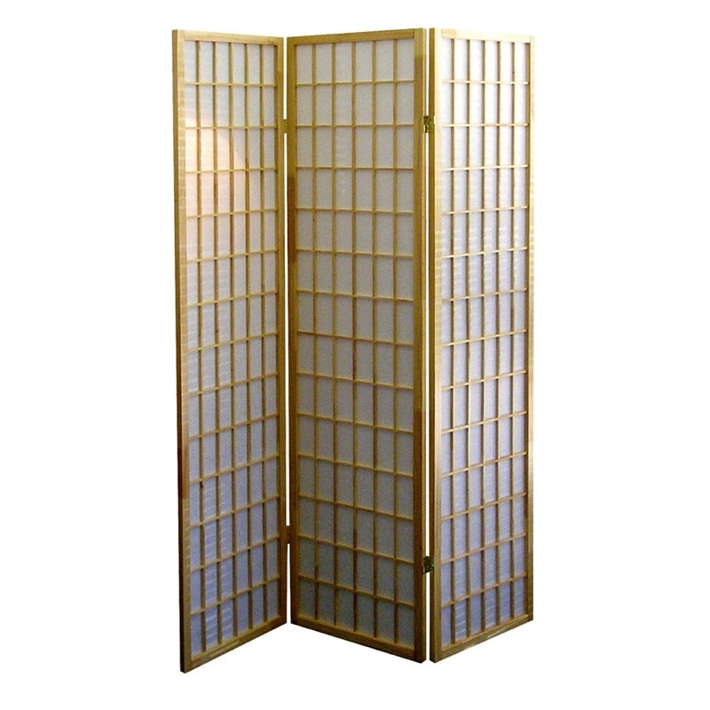 Multi Panel Natural Room Divider