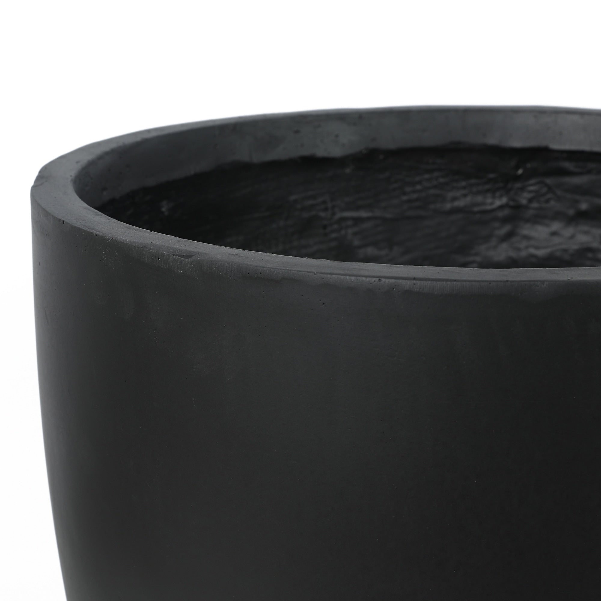 Tapered Round MgO Planter, Indoor and Outdoor