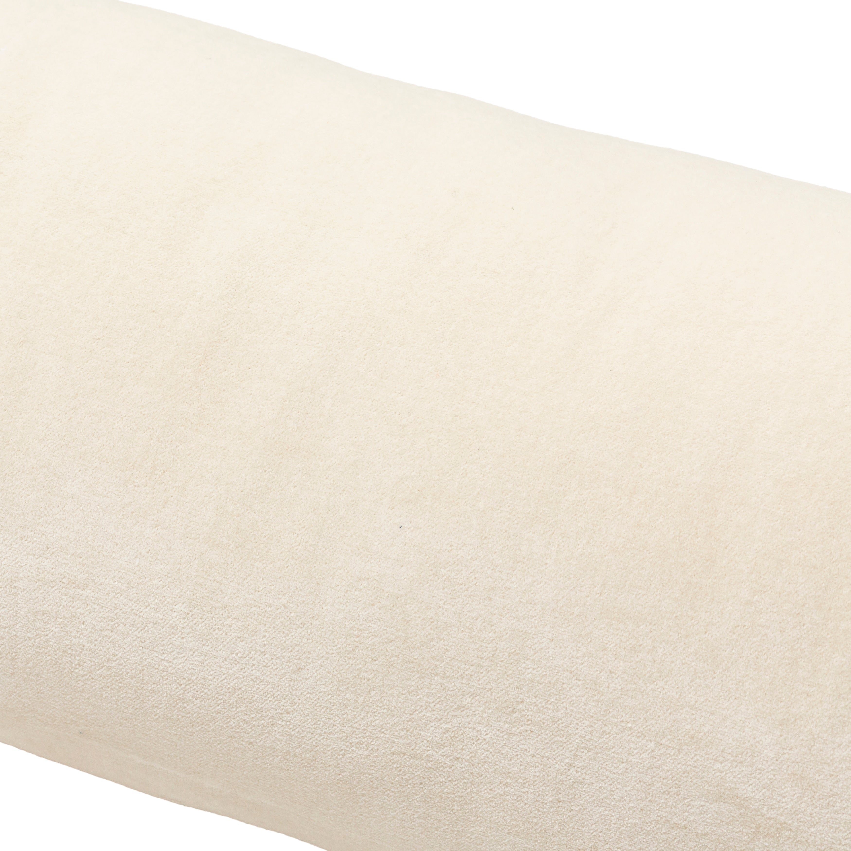 Annette Cotton Velvet Bolster Pillow