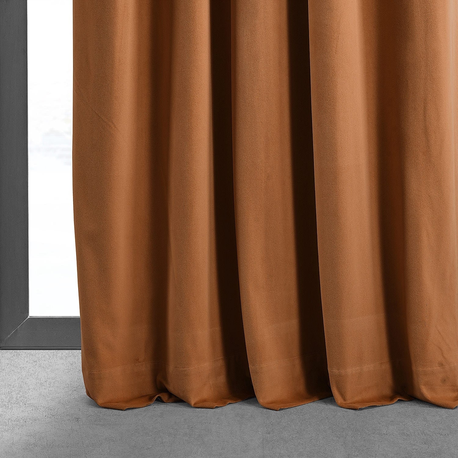 Exclusive Fabrics Signature Blackout Velvet Curtain (1 Panel)