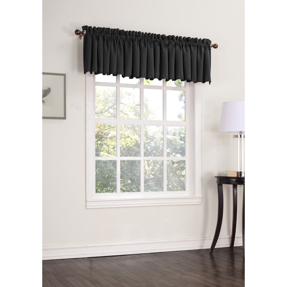 Porch & Den Inez Room Darkening Window Valance - 54 x 18