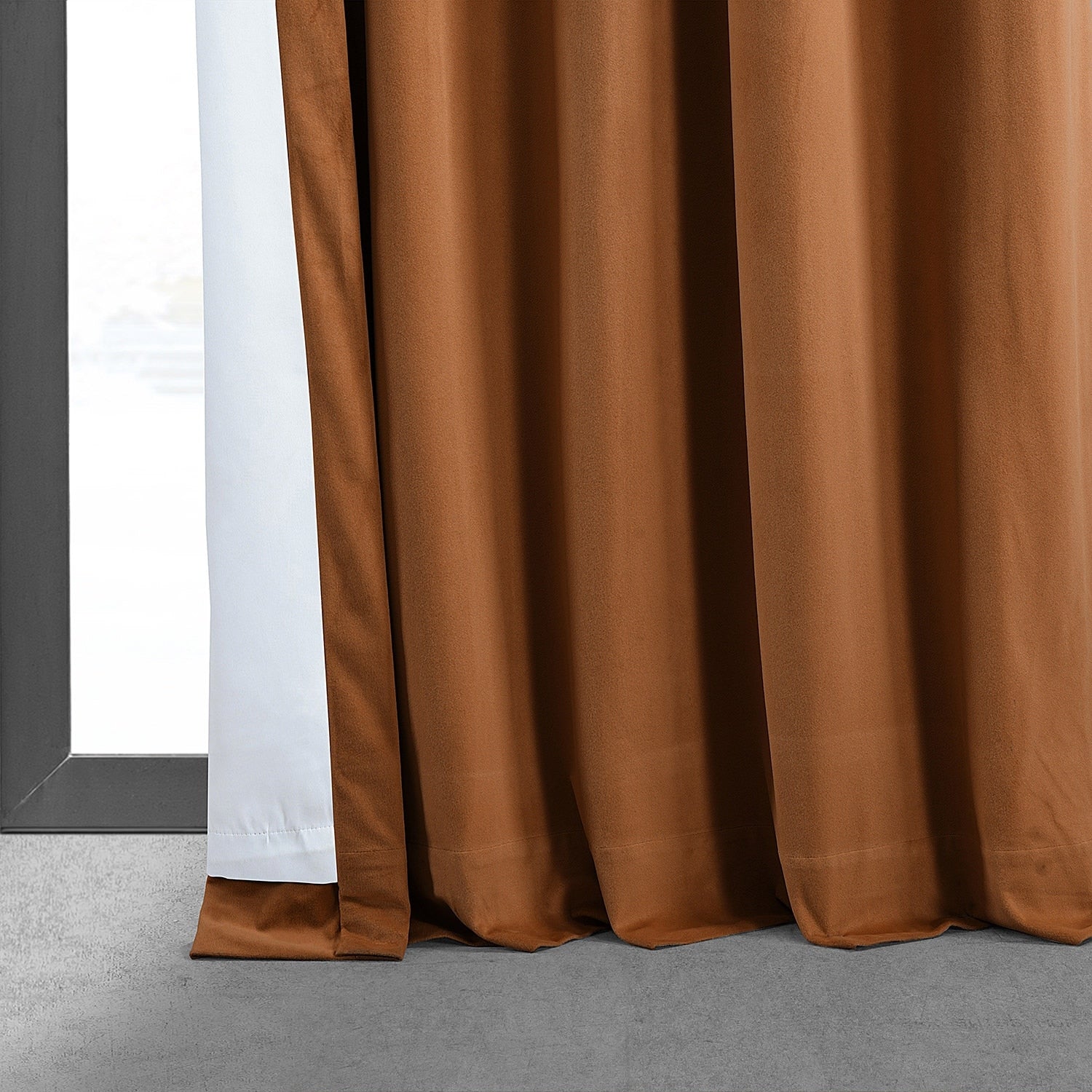 Exclusive Fabrics Signature Blackout Velvet Curtain (1 Panel)