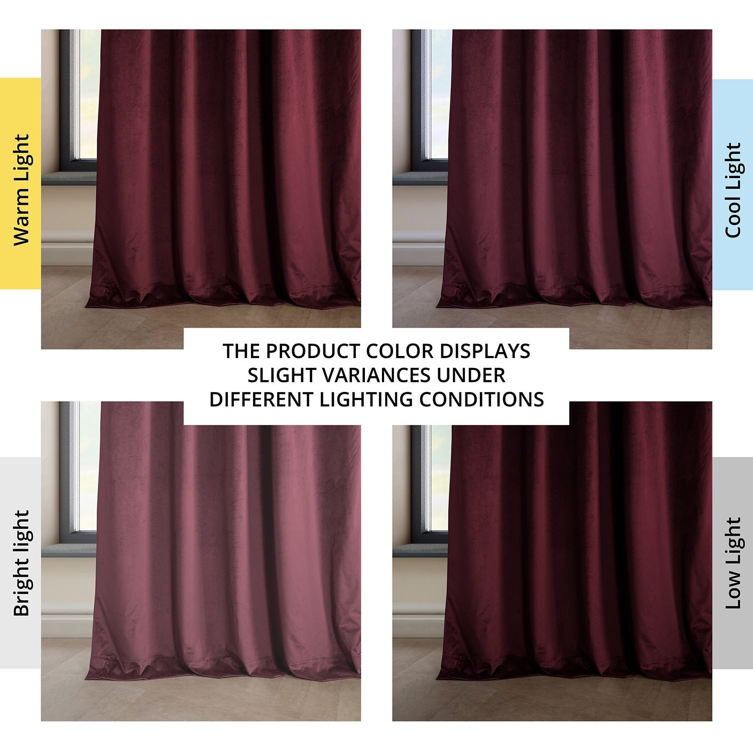 Exclusive Fabrics Heritage Plush Velvet Room Darkening Curtains (1 Panel) Luxury Velvet Curtains for Bedroom & Living Room.