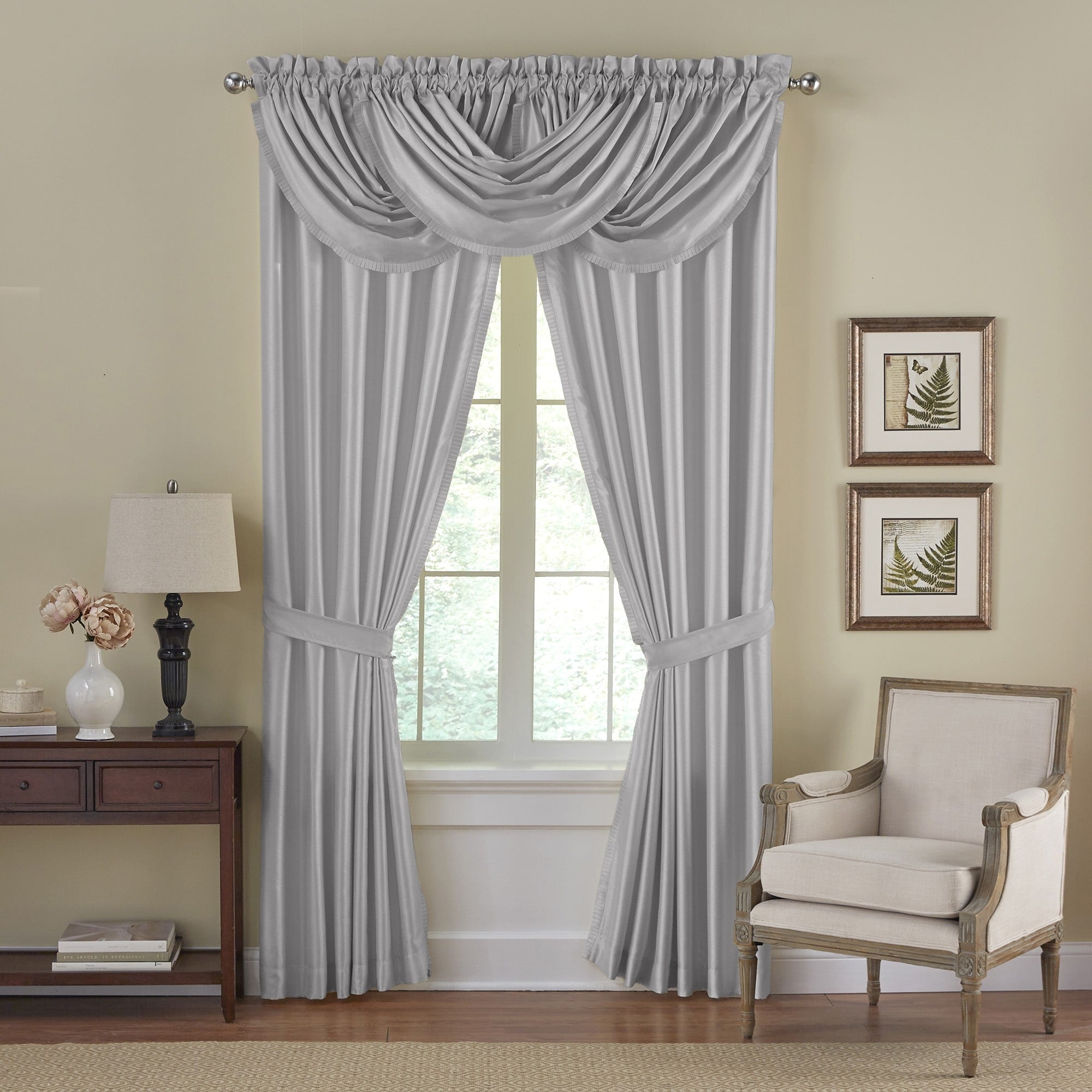 Elrene Versailles Pleated Blackout Curtain Panel