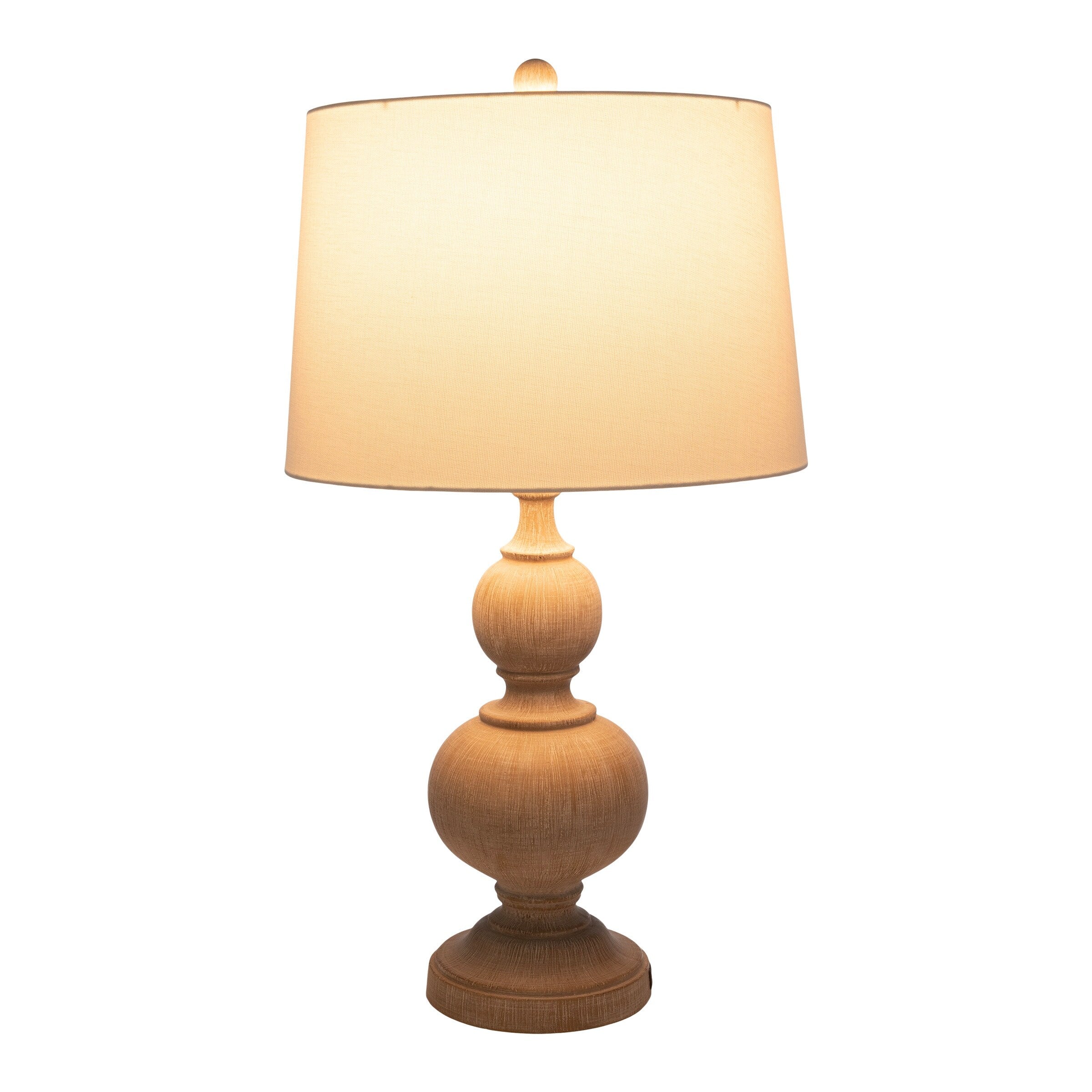 Lavish Home Table Lamps Set with USB Ports