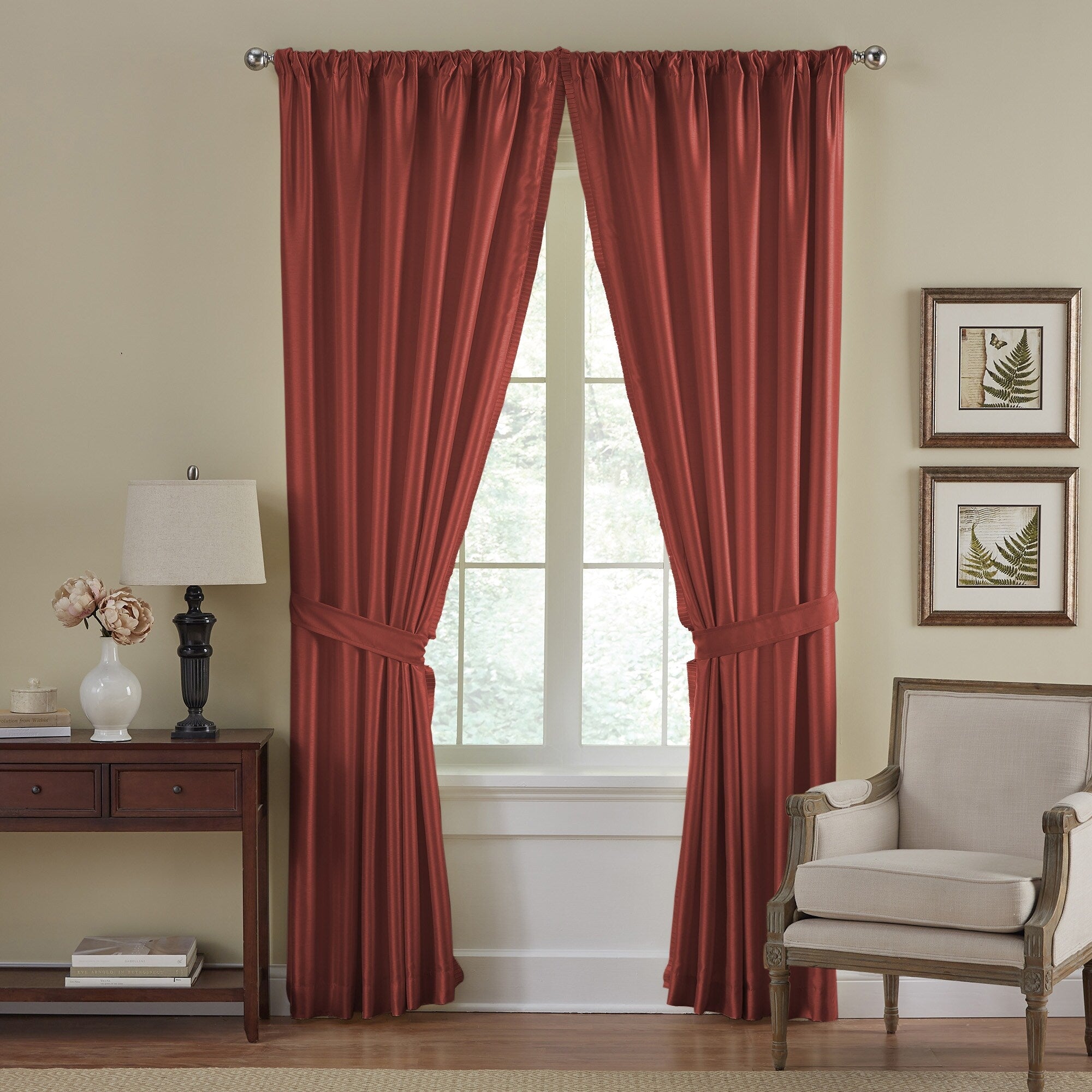 Elrene Versailles Pleated Blackout Curtain Panel