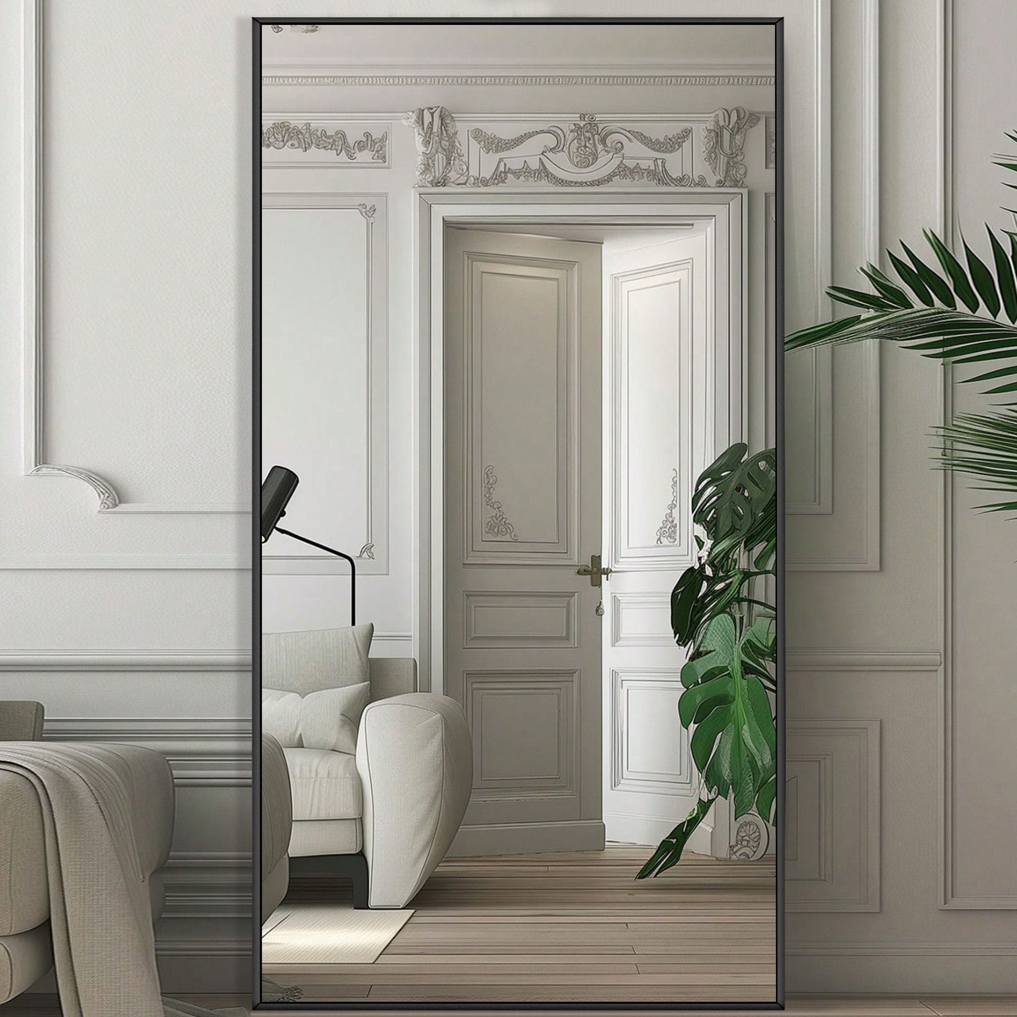 Modern Full Length Floor Mirror Freestanding Mirror