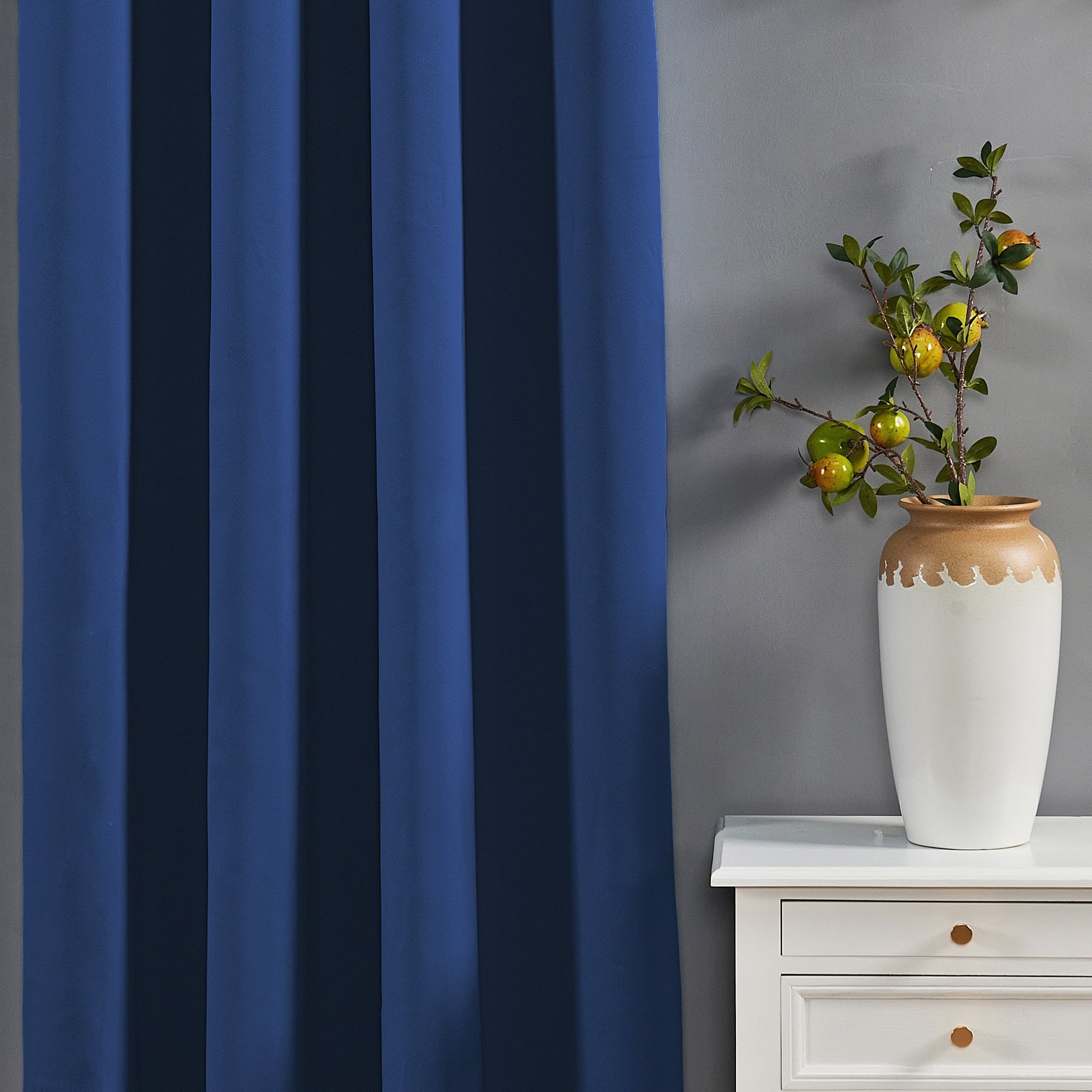 Blackout Window Panel Curtain Set (2 Panels and 2 matching Tie Backs)