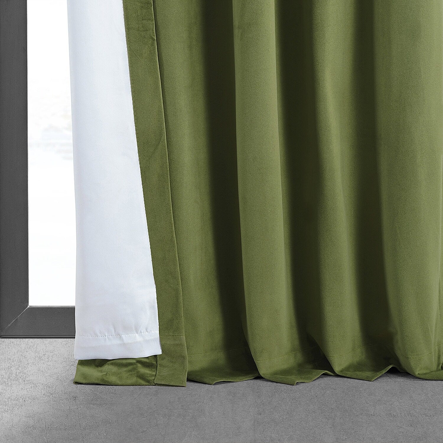 Exclusive Fabrics Signature Blackout Velvet Curtain (1 Panel)