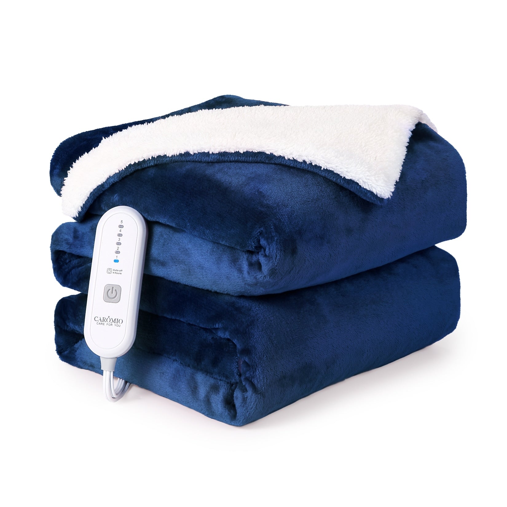 Heated Blanket Electric Soft Thickened Flannel to Sherpa Fast