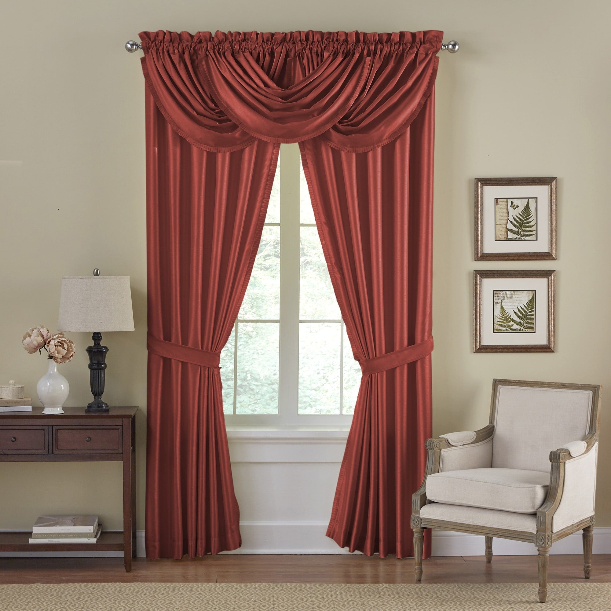 Elrene Versailles Pleated Blackout Curtain Panel