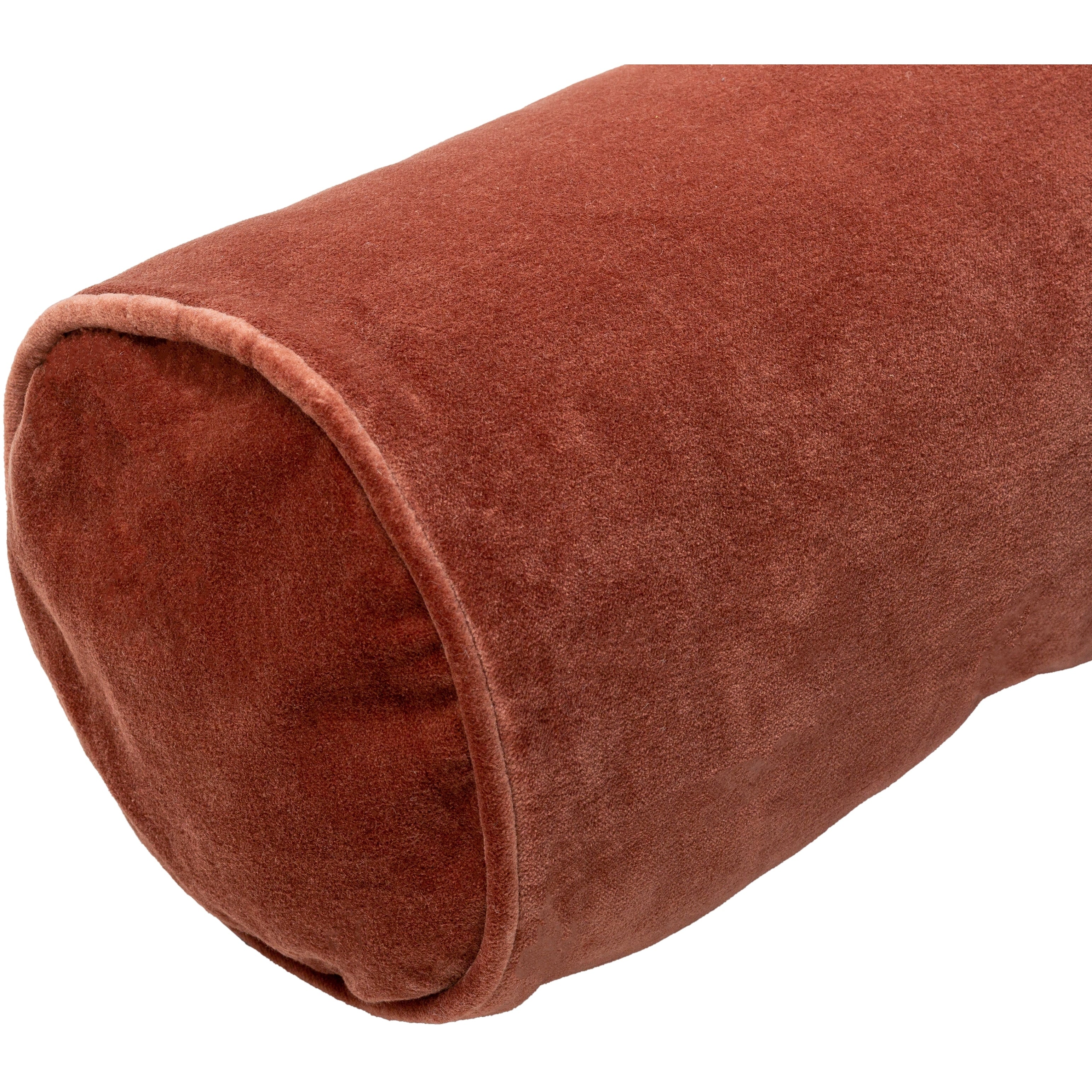 Annette Cotton Velvet Bolster Pillow