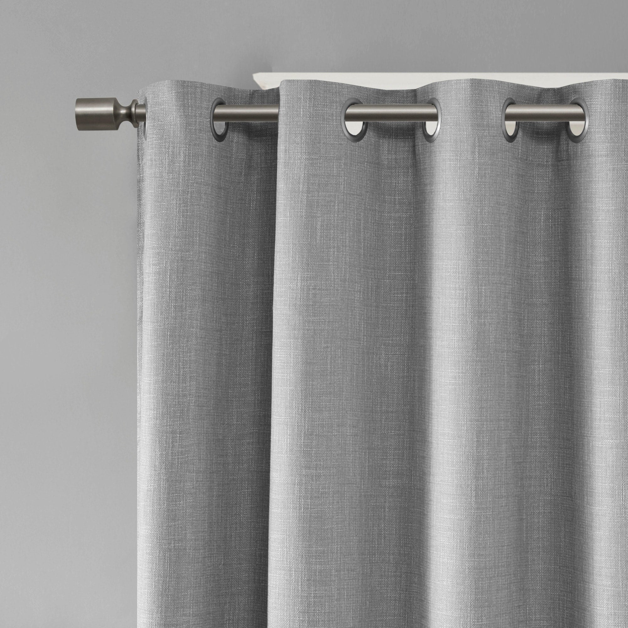 Arlie Printed Heathered Blackout Single Window Curtain Panel by SunSmart