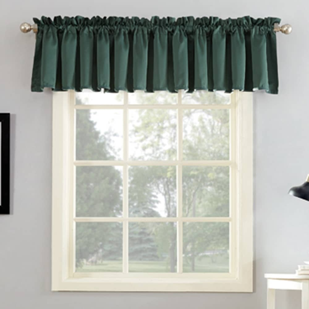 Porch & Den Inez Room Darkening Window Valance - 54 x 18