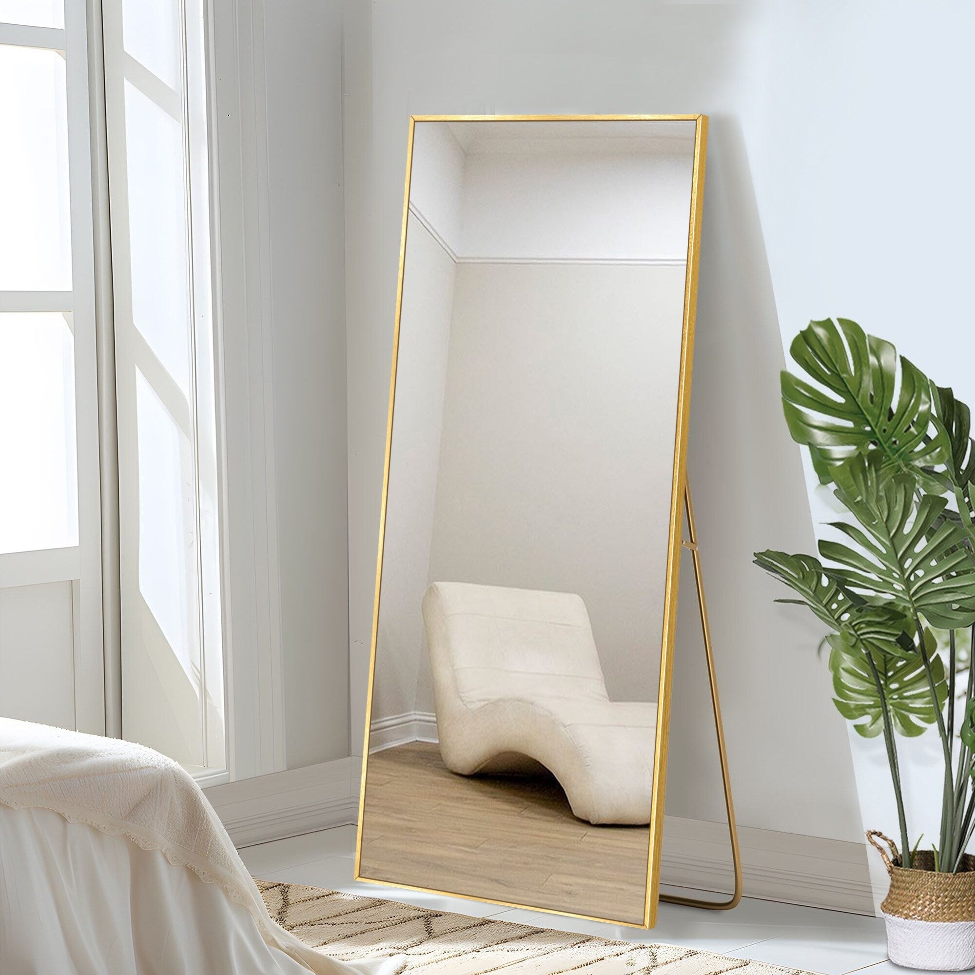 Modern Full Length Floor Mirror Freestanding Mirror