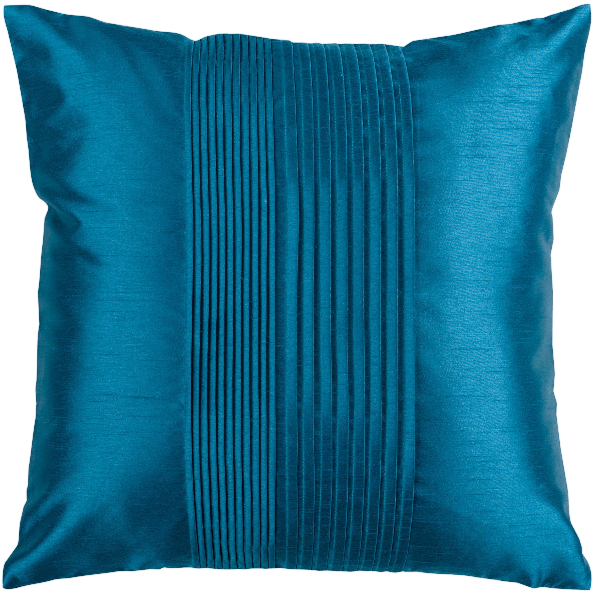 Livabliss Hind Pleated Square 22-inch Decorative Pillow