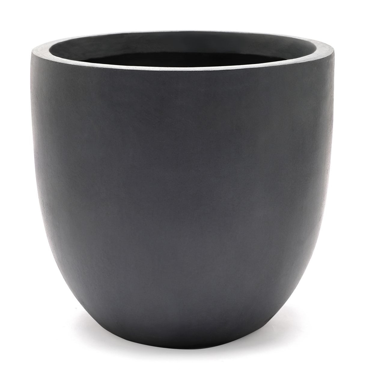 Tapered Round MgO Planter, Indoor and Outdoor