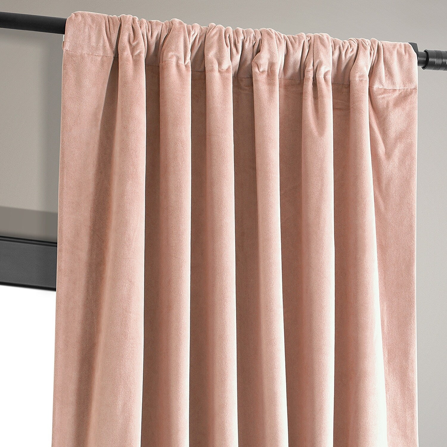 Exclusive Fabrics Signature Blackout Velvet Curtain (1 Panel)