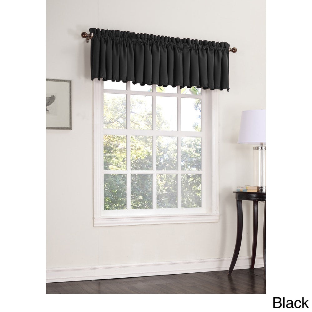 Porch & Den Inez Room Darkening Window Valance - 54 x 18