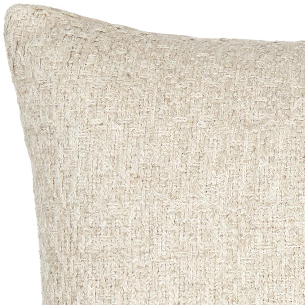 Ian Modern Solid Color Cotton Linen Throw Pillow