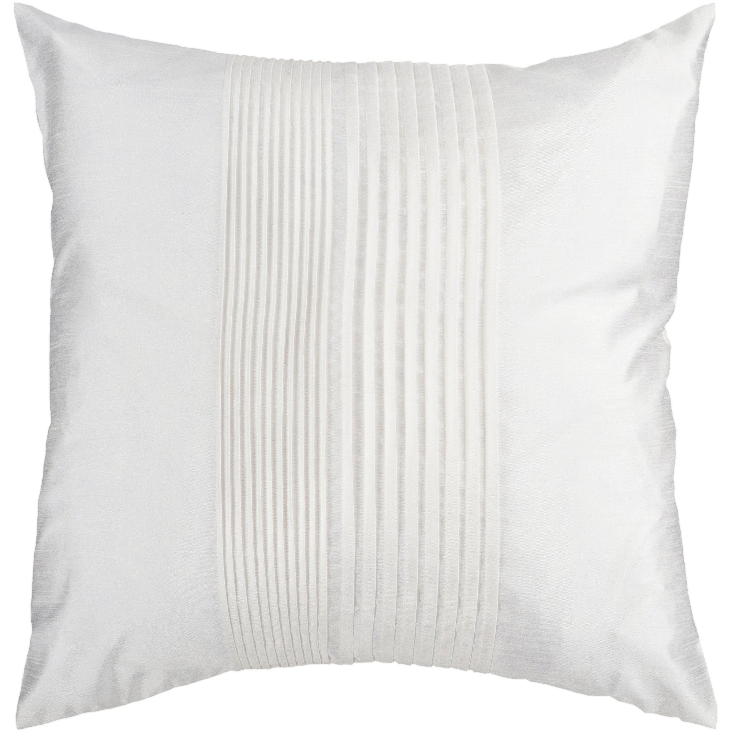 Livabliss Hind Pleated Square 22-inch Decorative Pillow