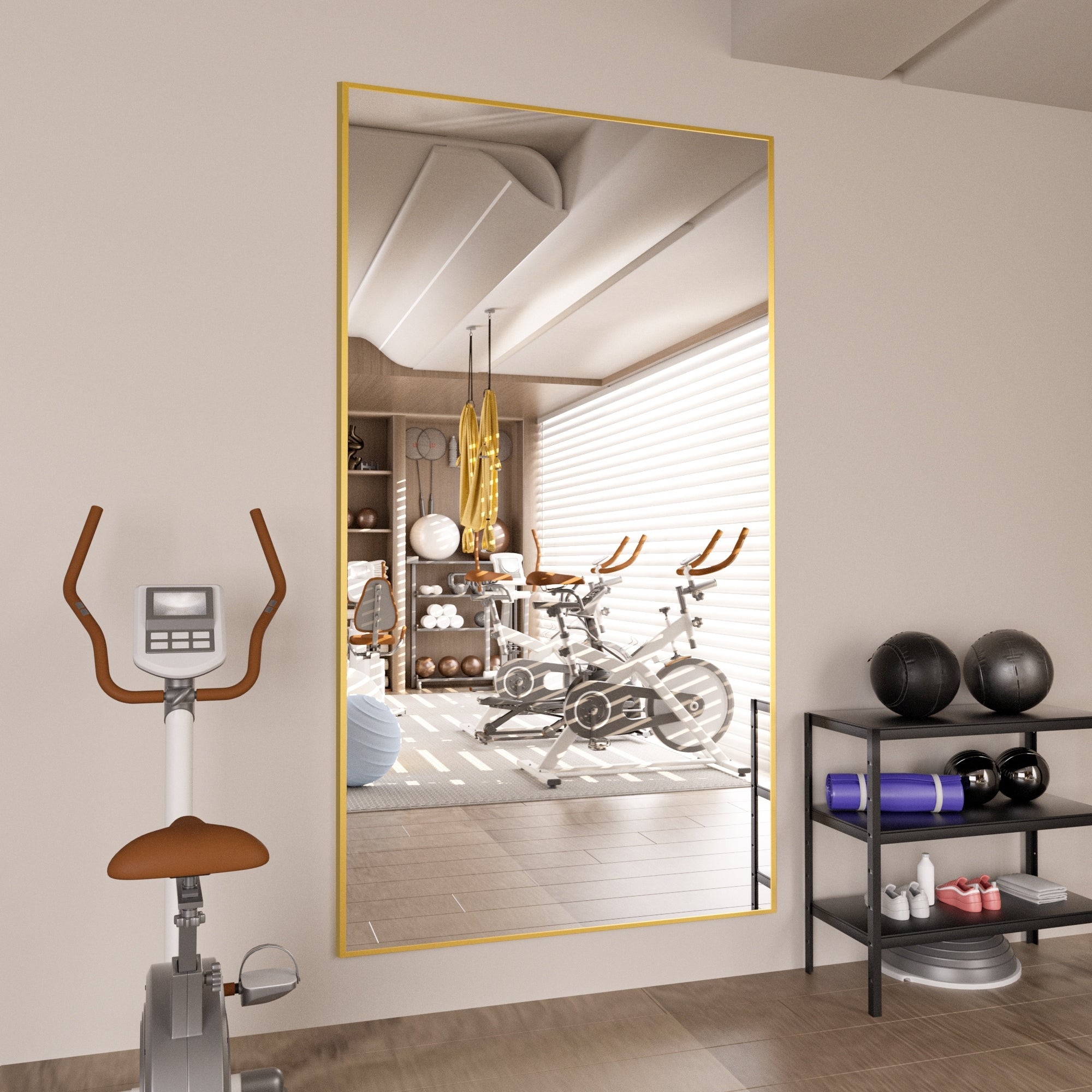 Modern Full Length Floor Mirror Freestanding Mirror