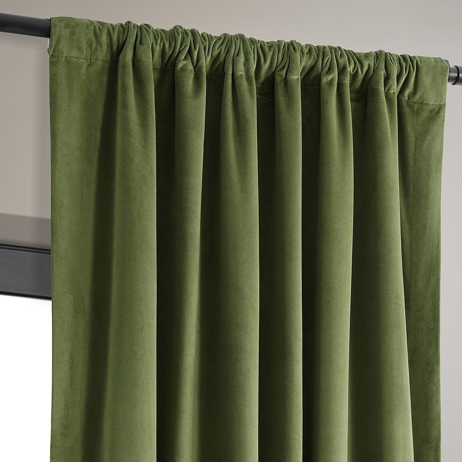 Exclusive Fabrics Signature Blackout Velvet Curtain (1 Panel)