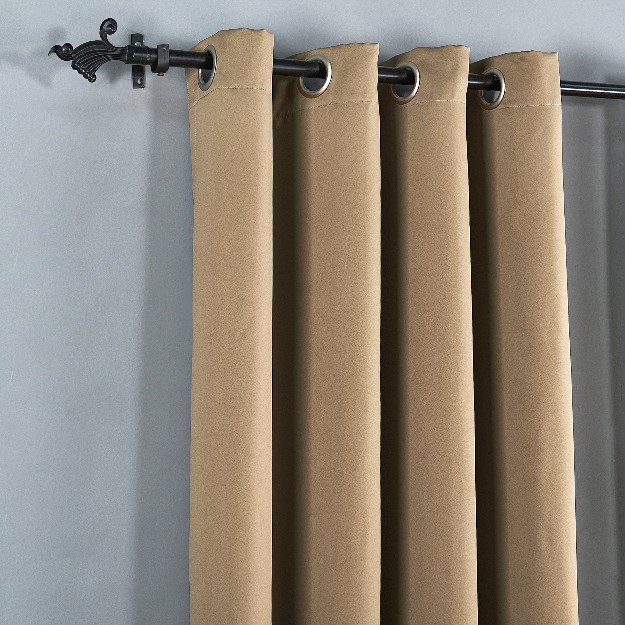 Blackout Window Panel Curtain Set (2 Panels and 2 matching Tie Backs)