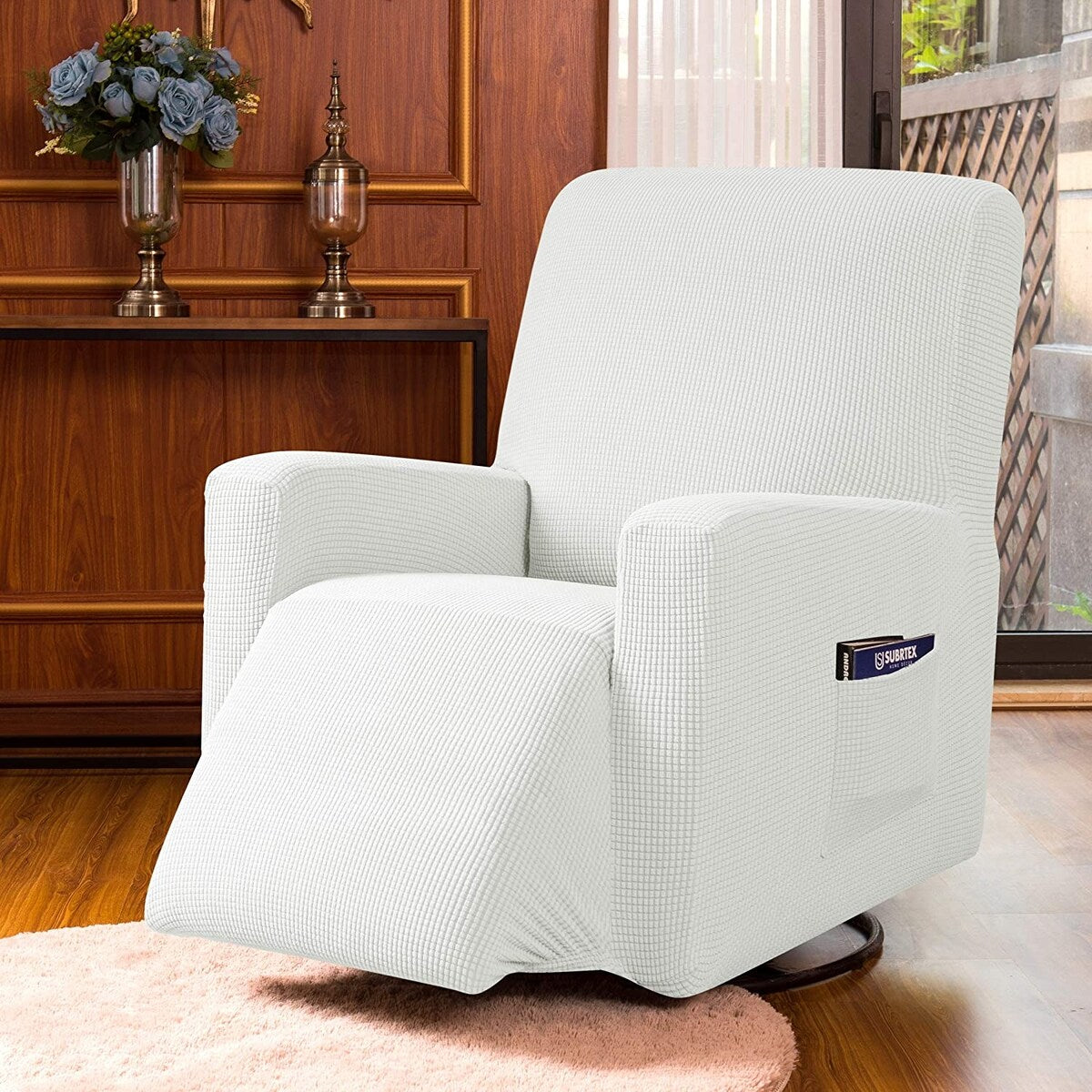 Subrtex Stretch Recliner Silpcover Jacquard Lazy Boy Chair Covers