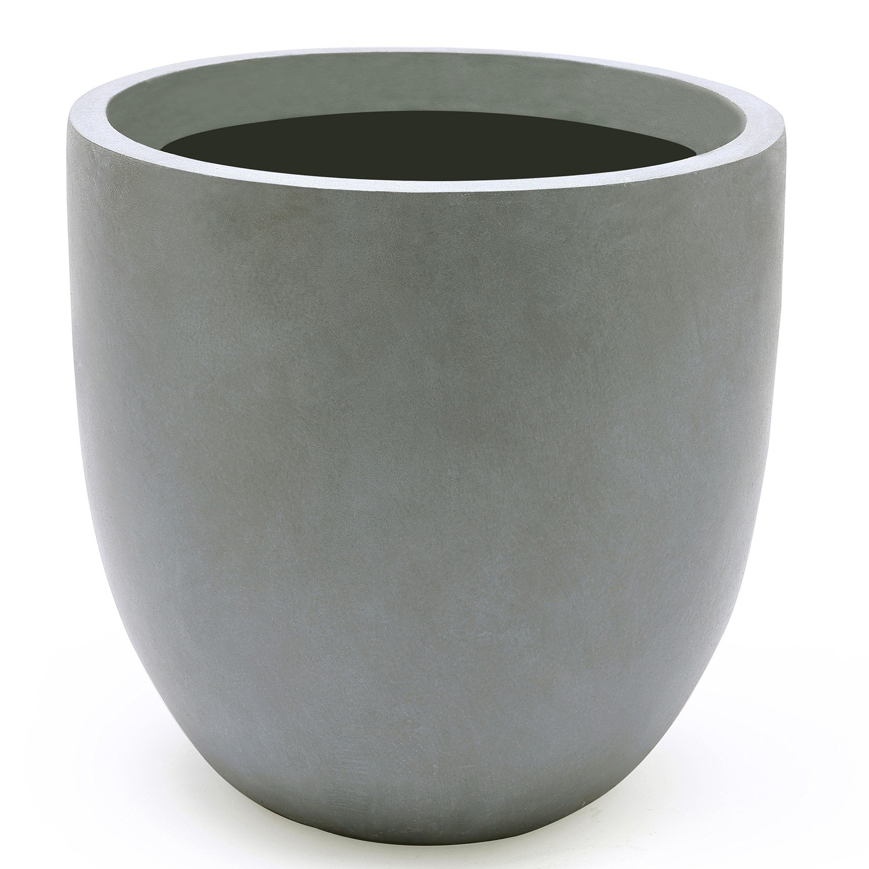 Tapered Round MgO Planter, Indoor and Outdoor