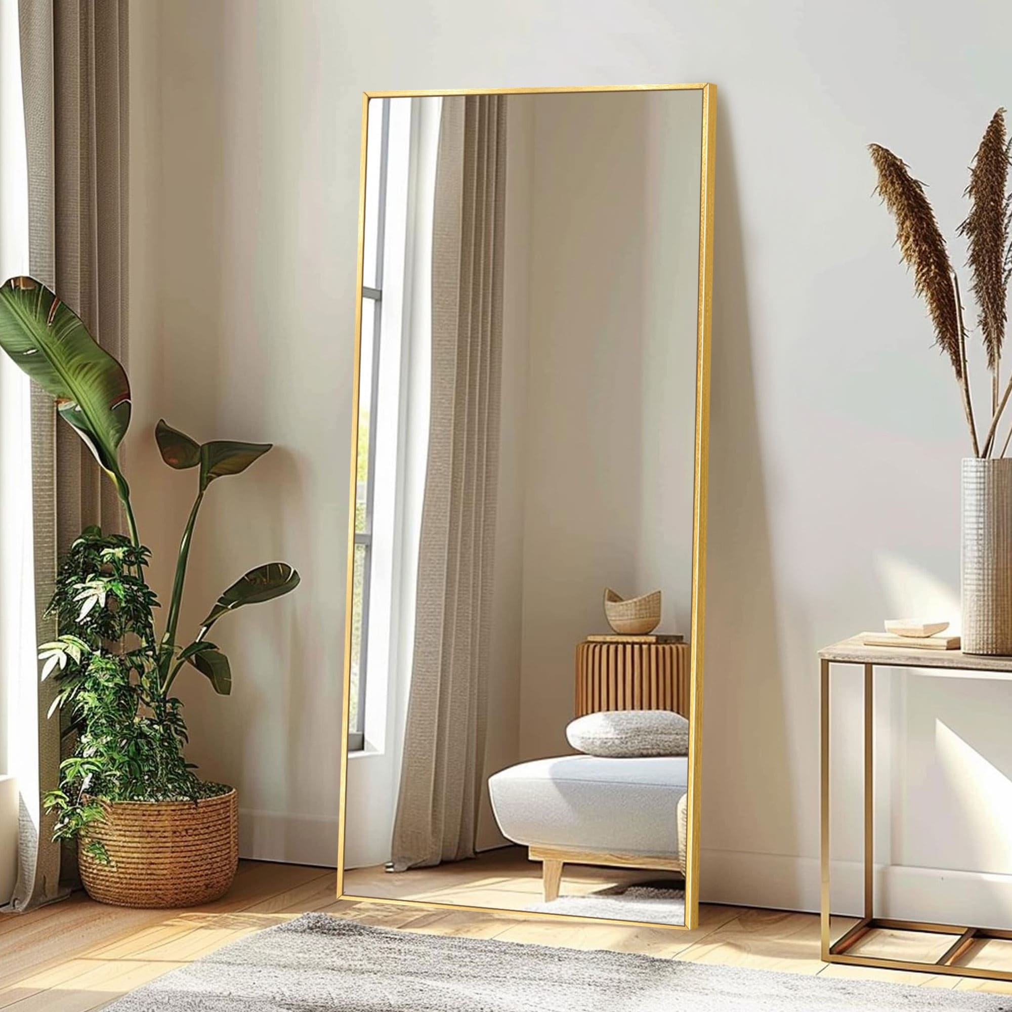 Modern Full Length Floor Mirror Freestanding Mirror