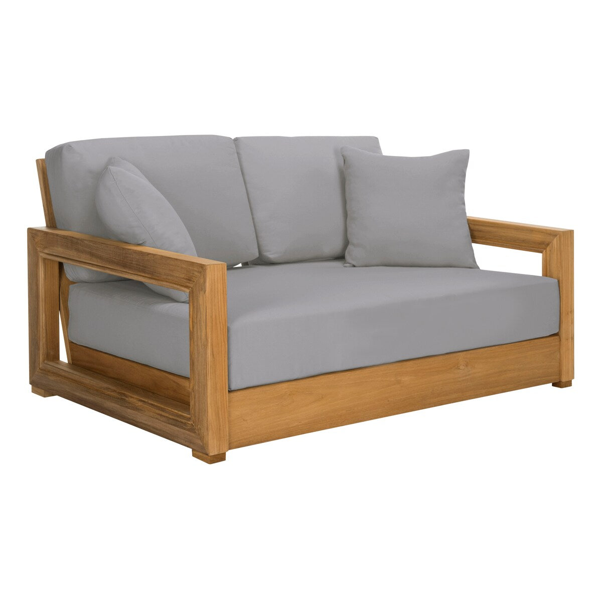 SAFAVIEH Couture Montford Teak 2-Seat Bench Casing - 48Wx29Dx1H