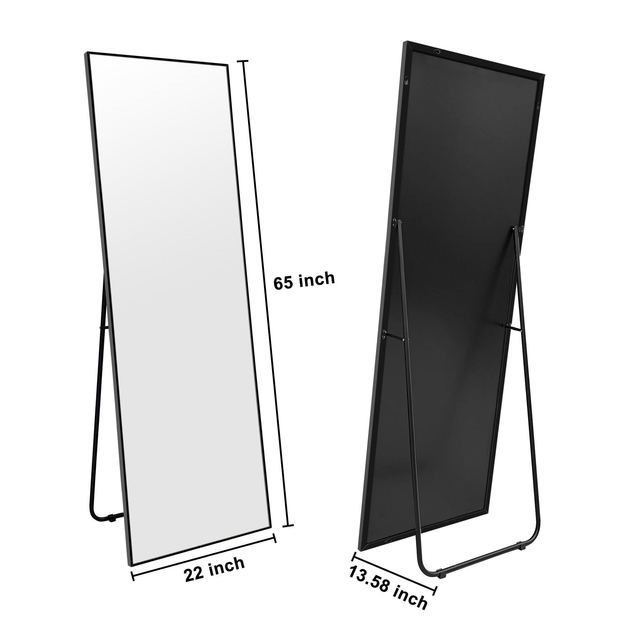 Modern Full Length Floor Mirror Freestanding Mirror