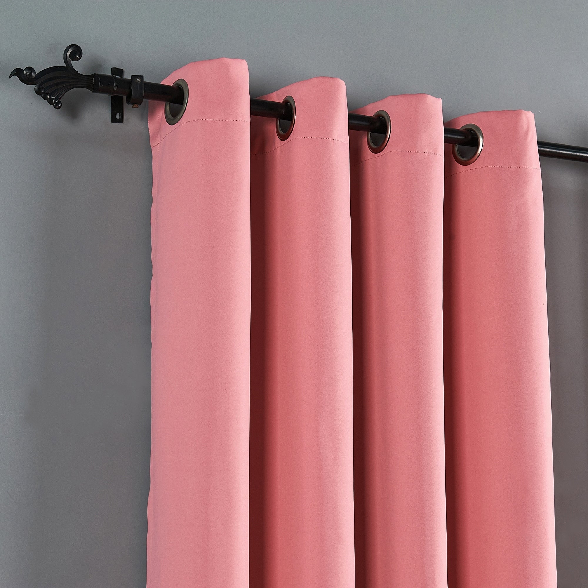 Blackout Window Panel Curtain Set (2 Panels and 2 matching Tie Backs)