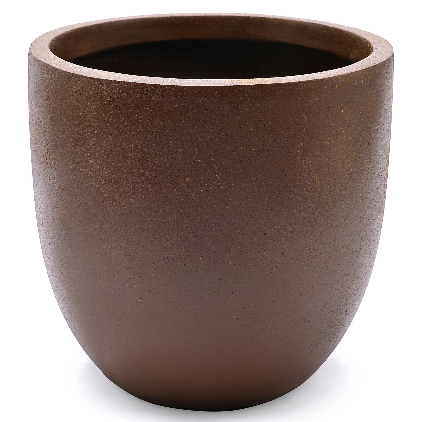 Tapered Round MgO Planter, Indoor and Outdoor