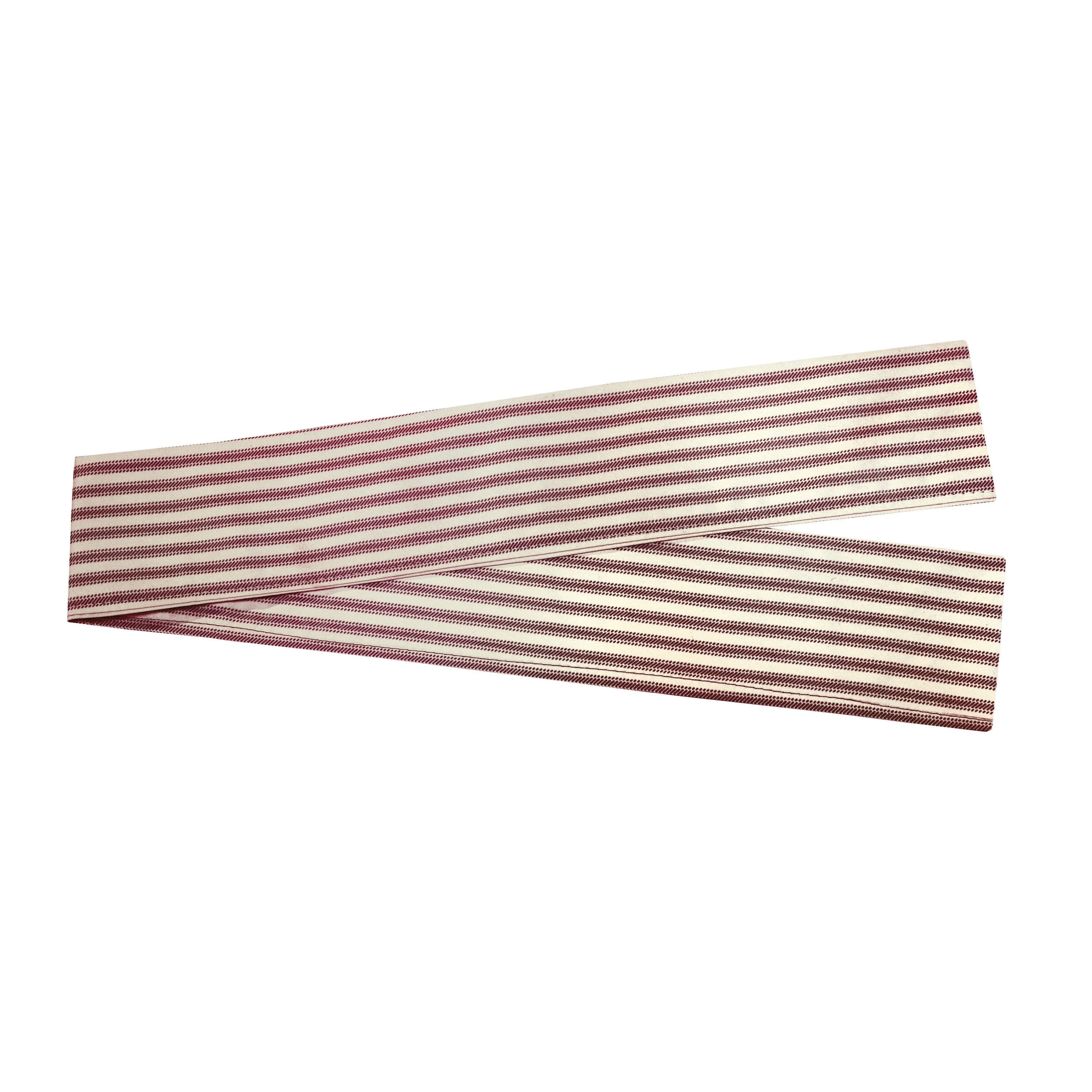 ThermaLogic Ticking Stripe Pole Top Window Curtain Panel Set