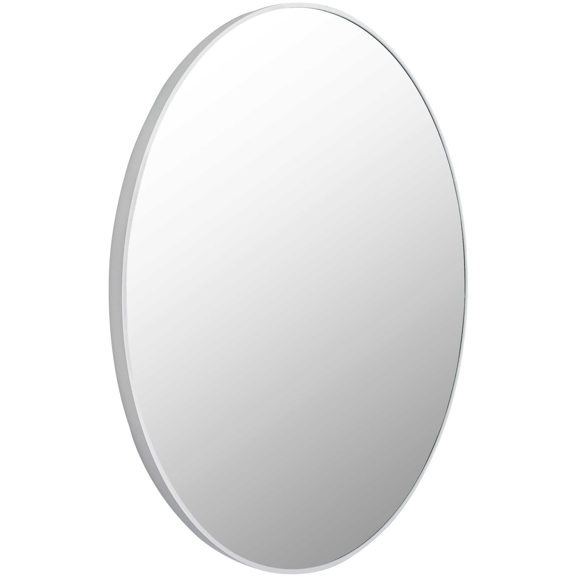 Livabliss Aranya Modern Aluminum Round Circle Accent Mirror