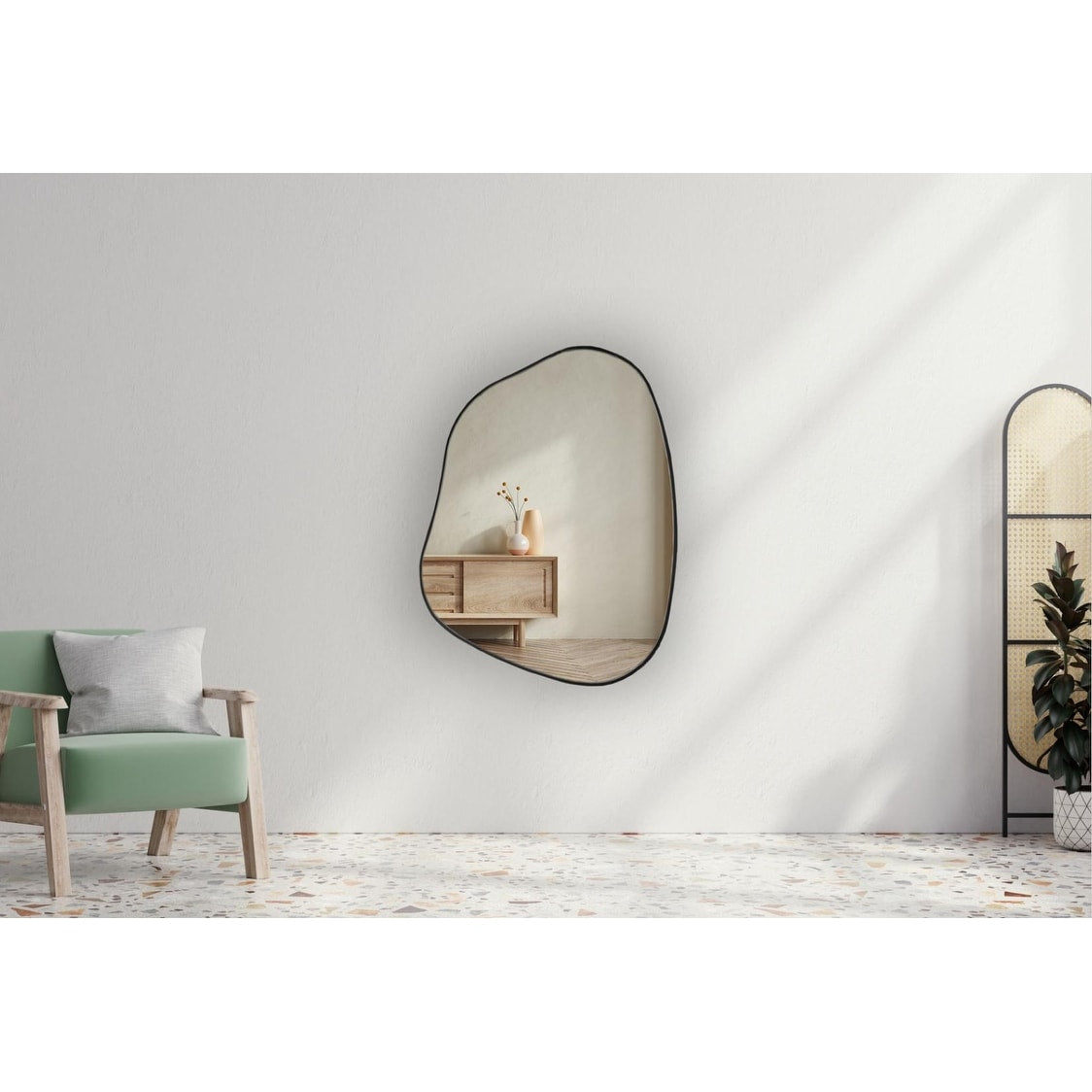 Asymmetrical Mirror,Decorative Irregular Mirror