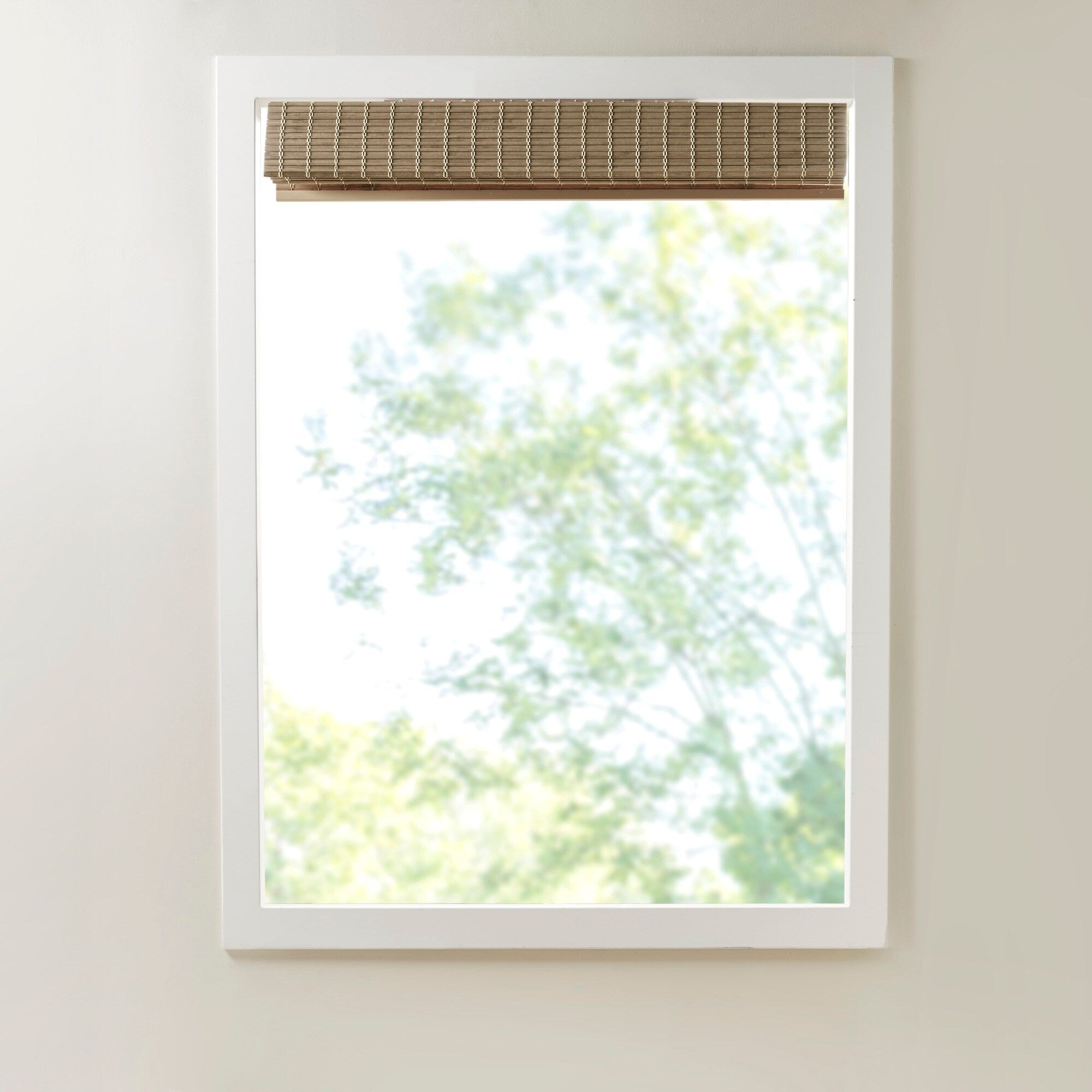 Madison Park Lyndon Bamboo Light Filtering Roman Shade