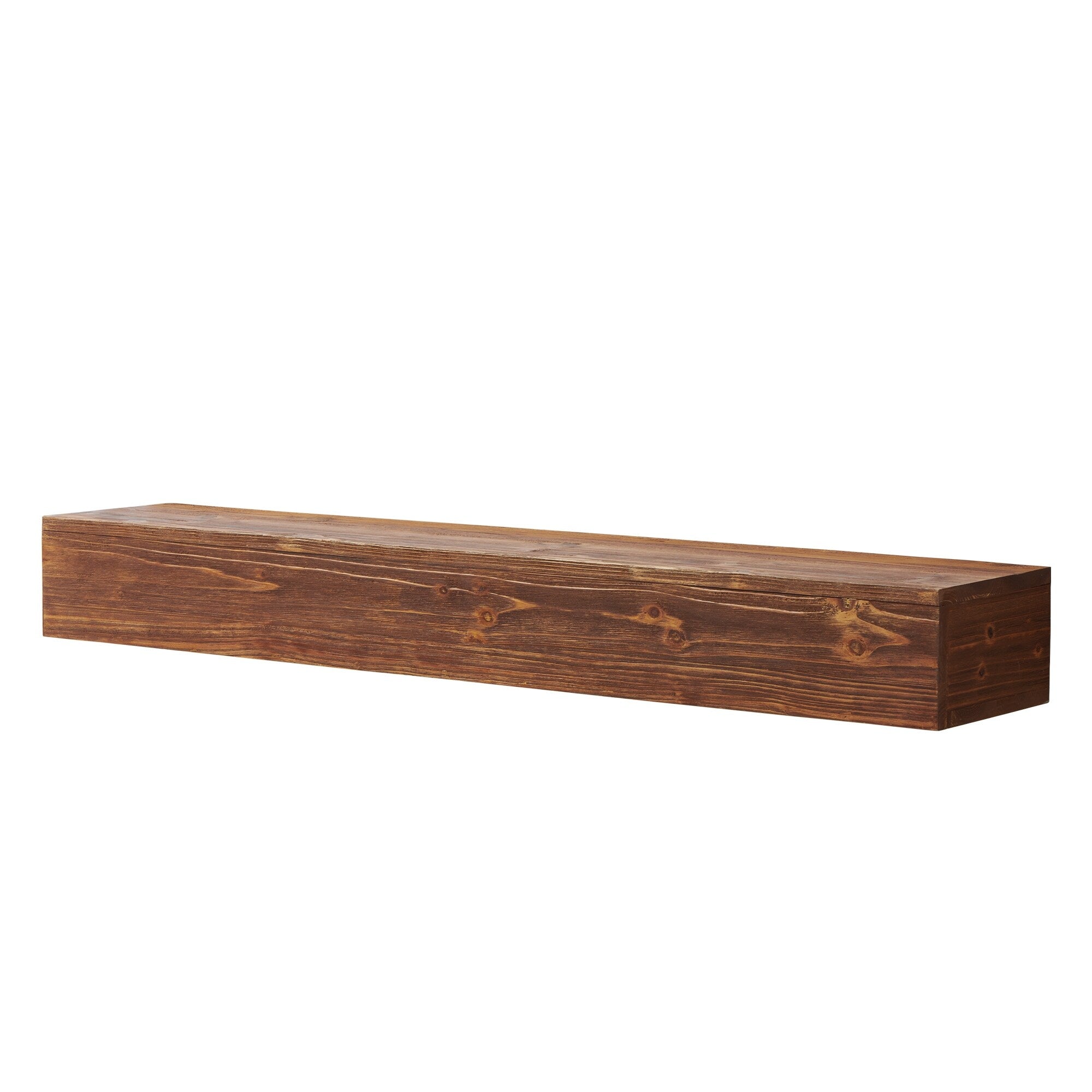 Fireplace Mantel Shelf Wall Mounted Floating Shelf,Reclaimed Wood Decorative Wall Shelf