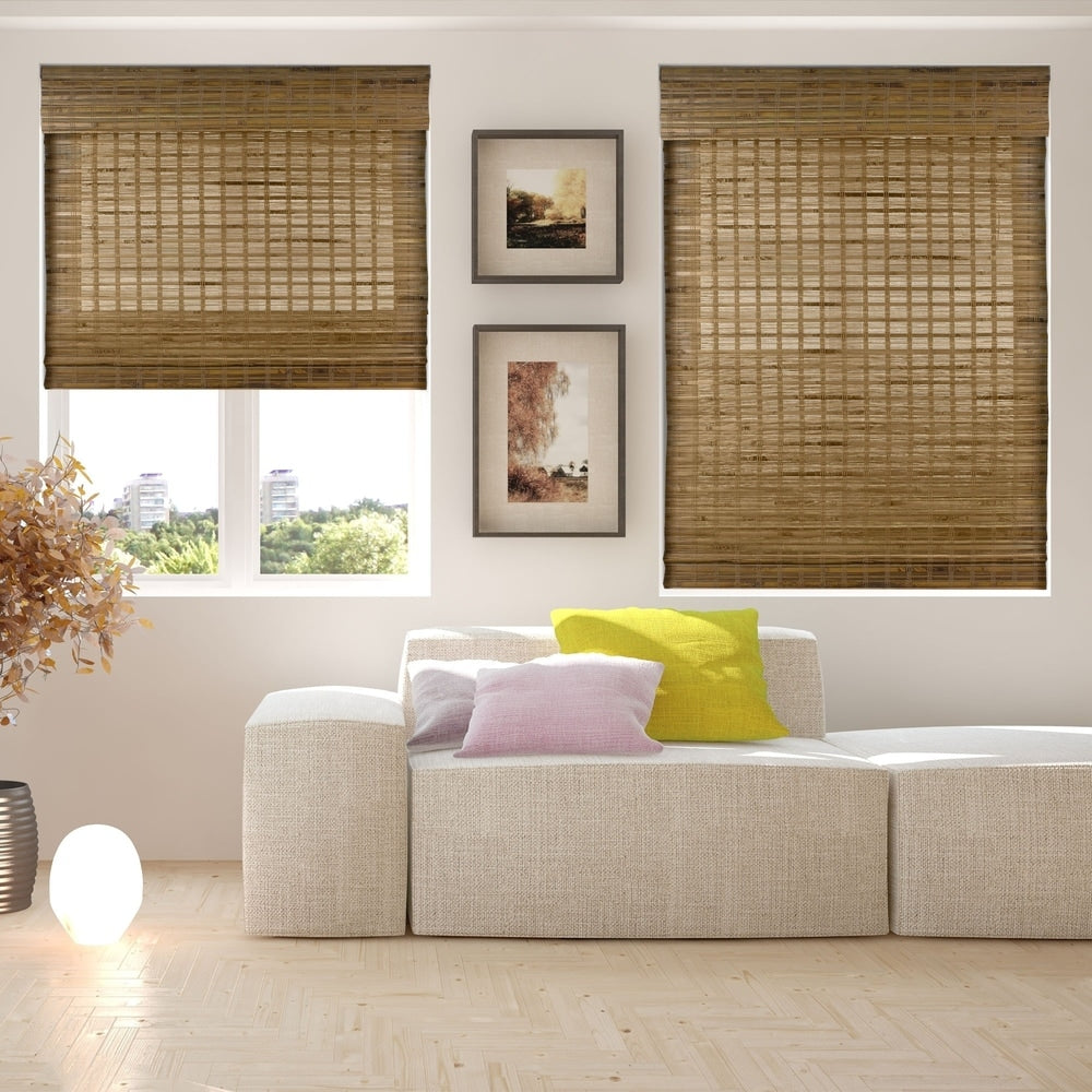 Arlo Blinds Dali Native Cordless Lift Bamboo Shades