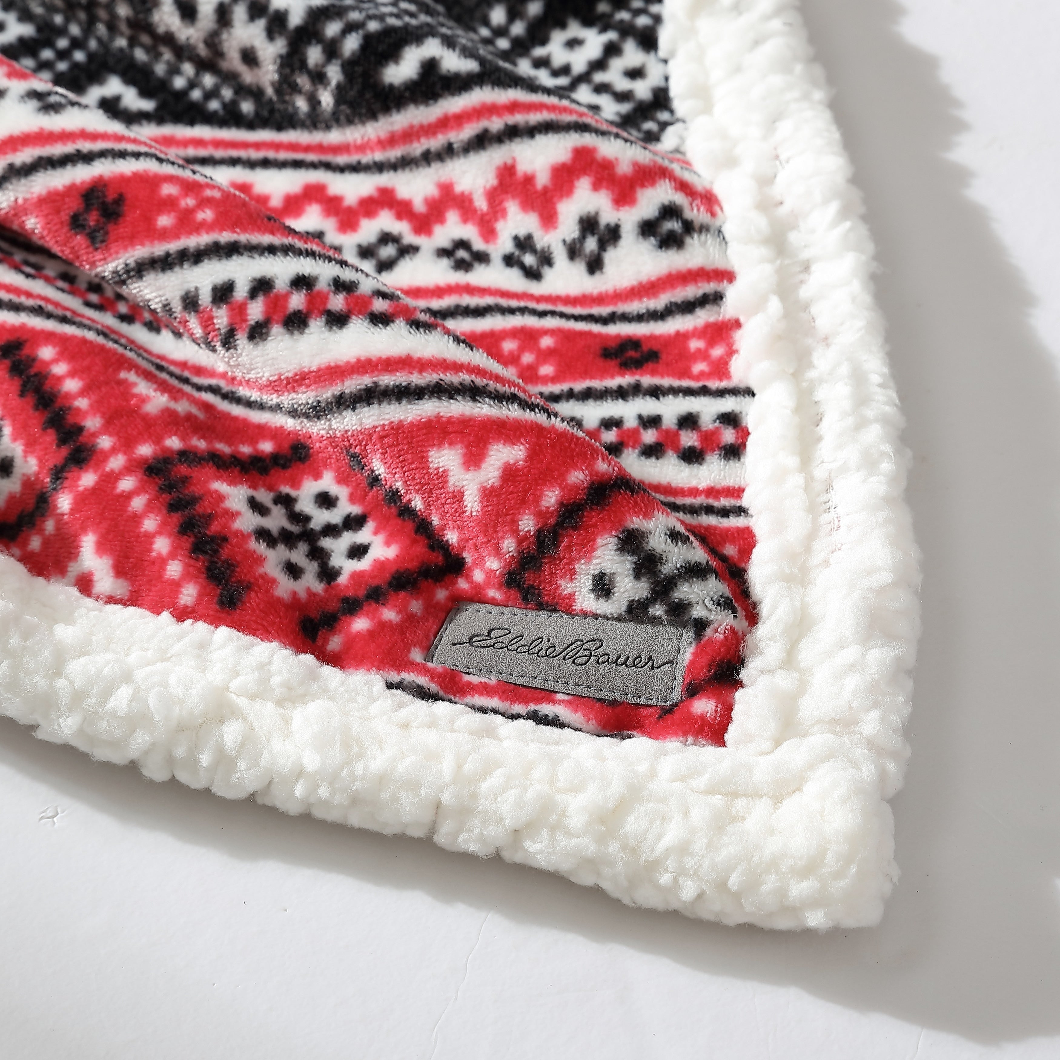 Eddie Bauer Ultra Plush Super Soft & Cozy- Reversible Throw Blankets