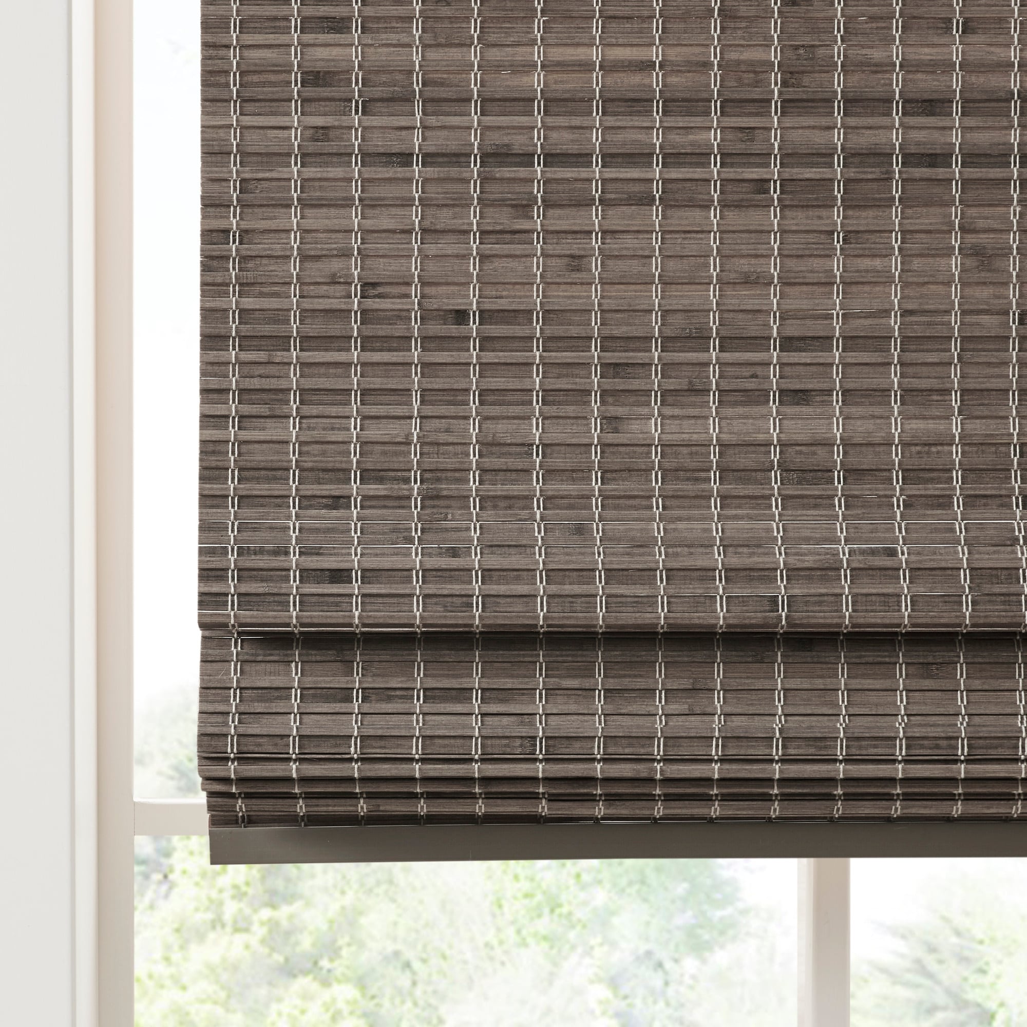 Madison Park Lyndon Bamboo Light Filtering Roman Shade