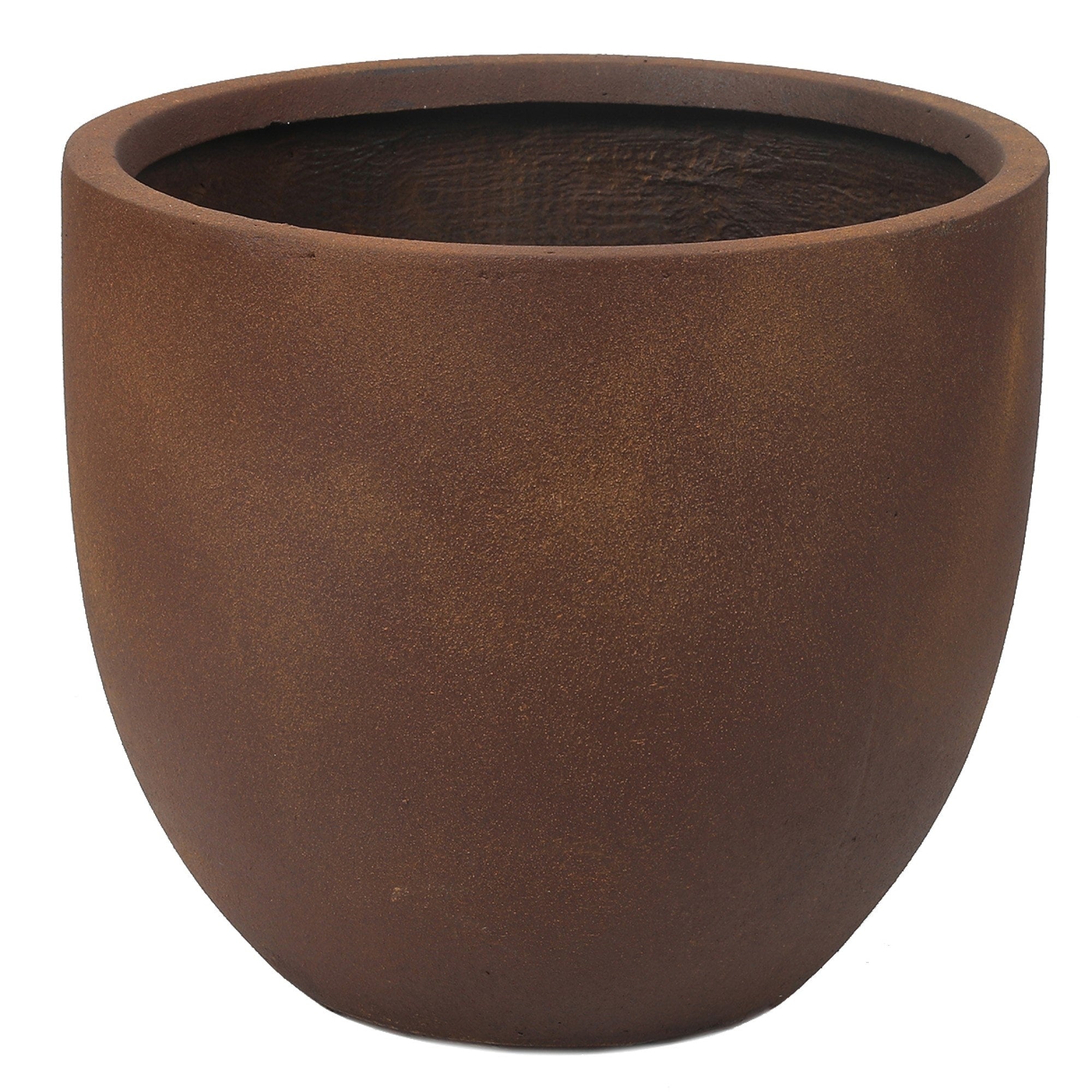 Tapered Round MgO Planter, Indoor and Outdoor